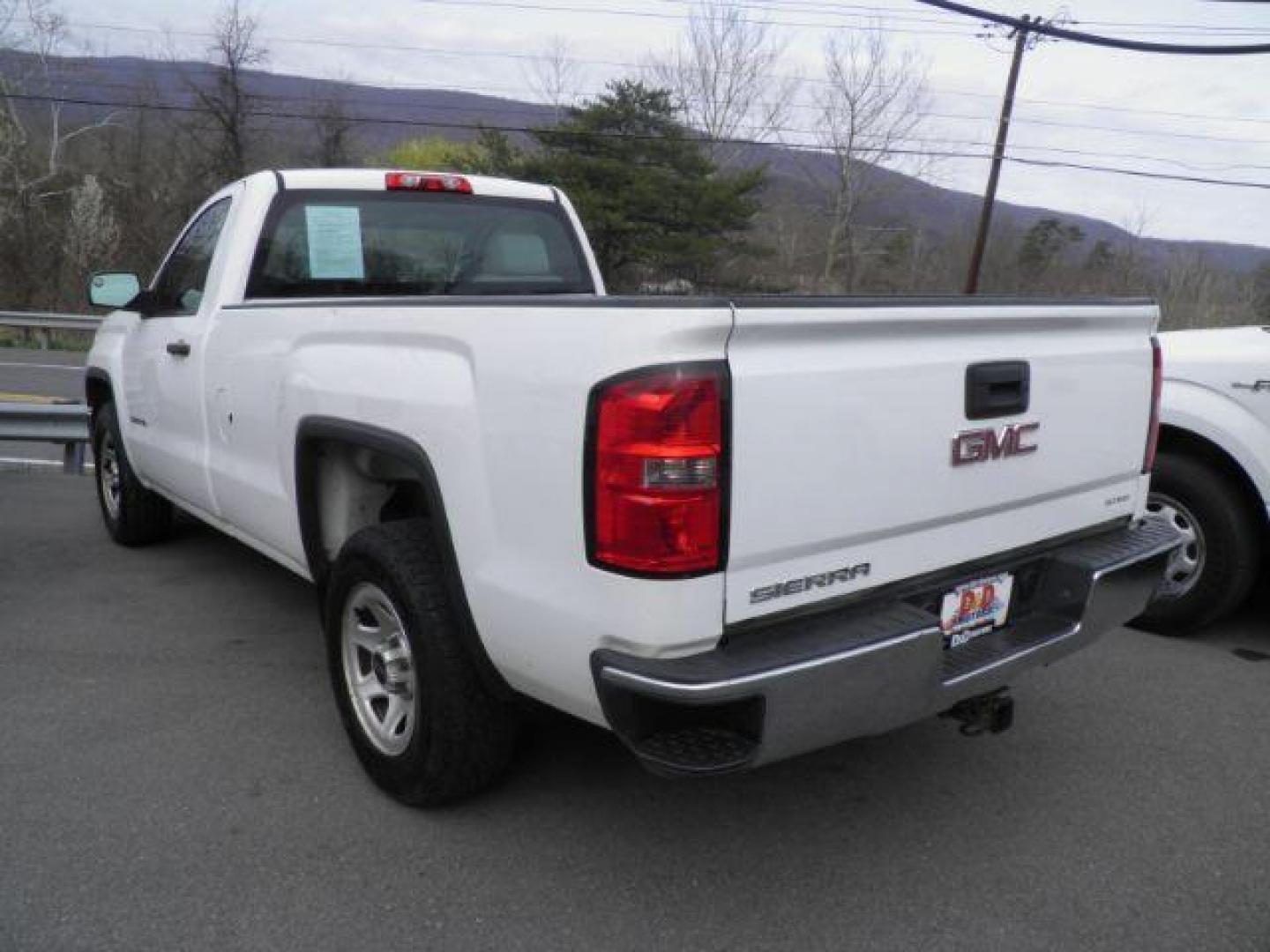 2015 White GMC Sierra 1500 Base Long Box 2WD (1GTN1TEC5FZ) with an 5.3L V8 engine, AT transmission, located at 19521 New George's Creek Rd SW, Barton, MD, 21521, (301) 463-2404, 39.524323, -79.017906 - Photo#3