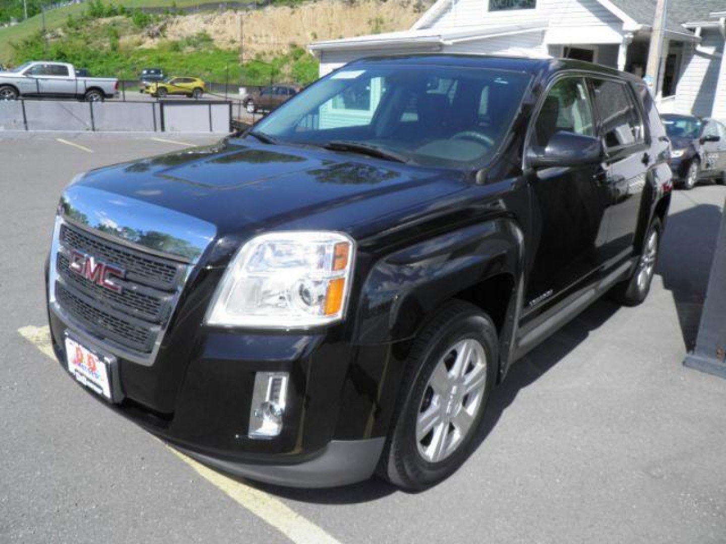 2015 BLACK GMC Terrain SLE-1 (2GKFLVEK9F6) with an 2.4L L4 engine, AT transmission, located at 15520 McMullen Hwy SW, Belair, MD, 21502, (301) 729-3700, 39.581375, -78.846451- Photo#0