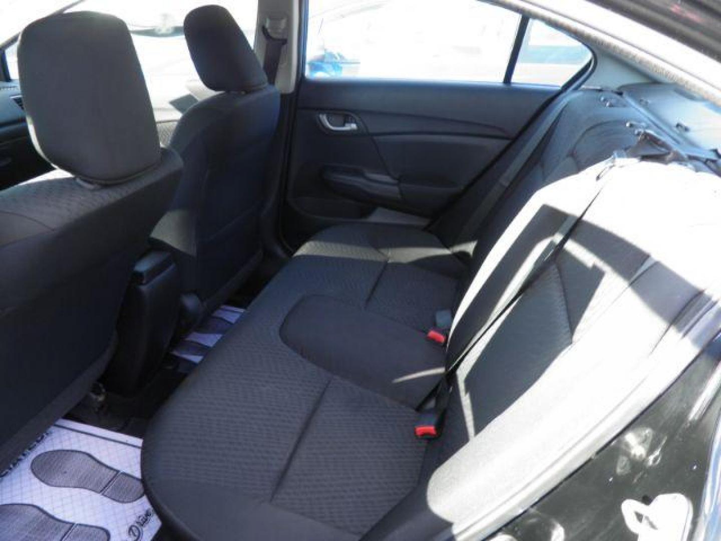 2015 BLACK Honda Civic LX Sedan CVT (19XFB2F57FE) with an 1.8L L4 engine, AT transmission, located at 19521 New George's Creek Rd SW, Barton, MD, 21521, (301) 463-2404, 39.524323, -79.017906 - Photo#3