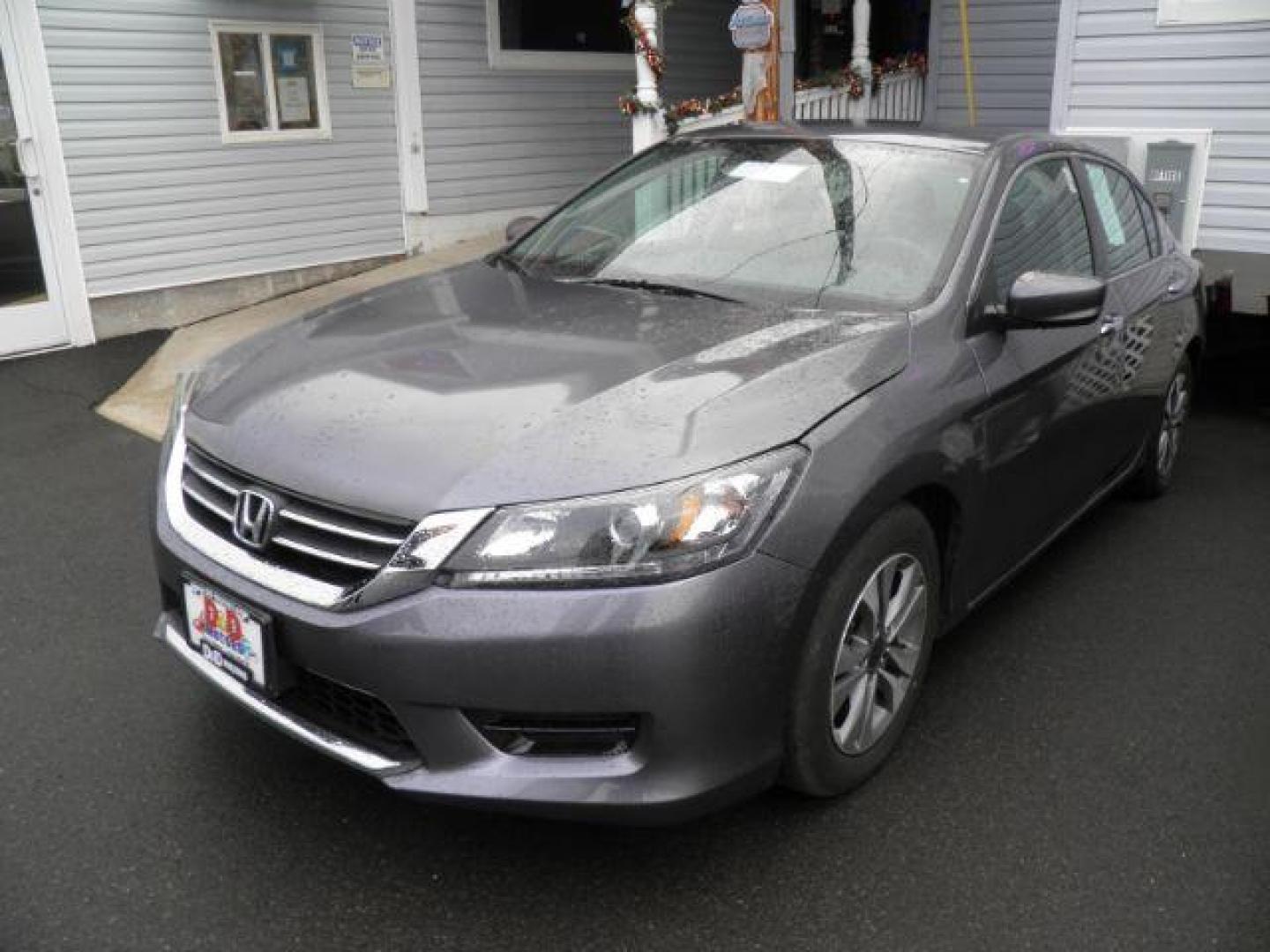 2015 Gray Honda Accord LX Sedan CVT (1HGCR2F38FA) with an 2.4L I4 engine, AT transmission, located at 15520 McMullen Hwy SW, Belair, MD, 21502, (301) 729-3700, 39.581375, -78.846451 - Photo#0
