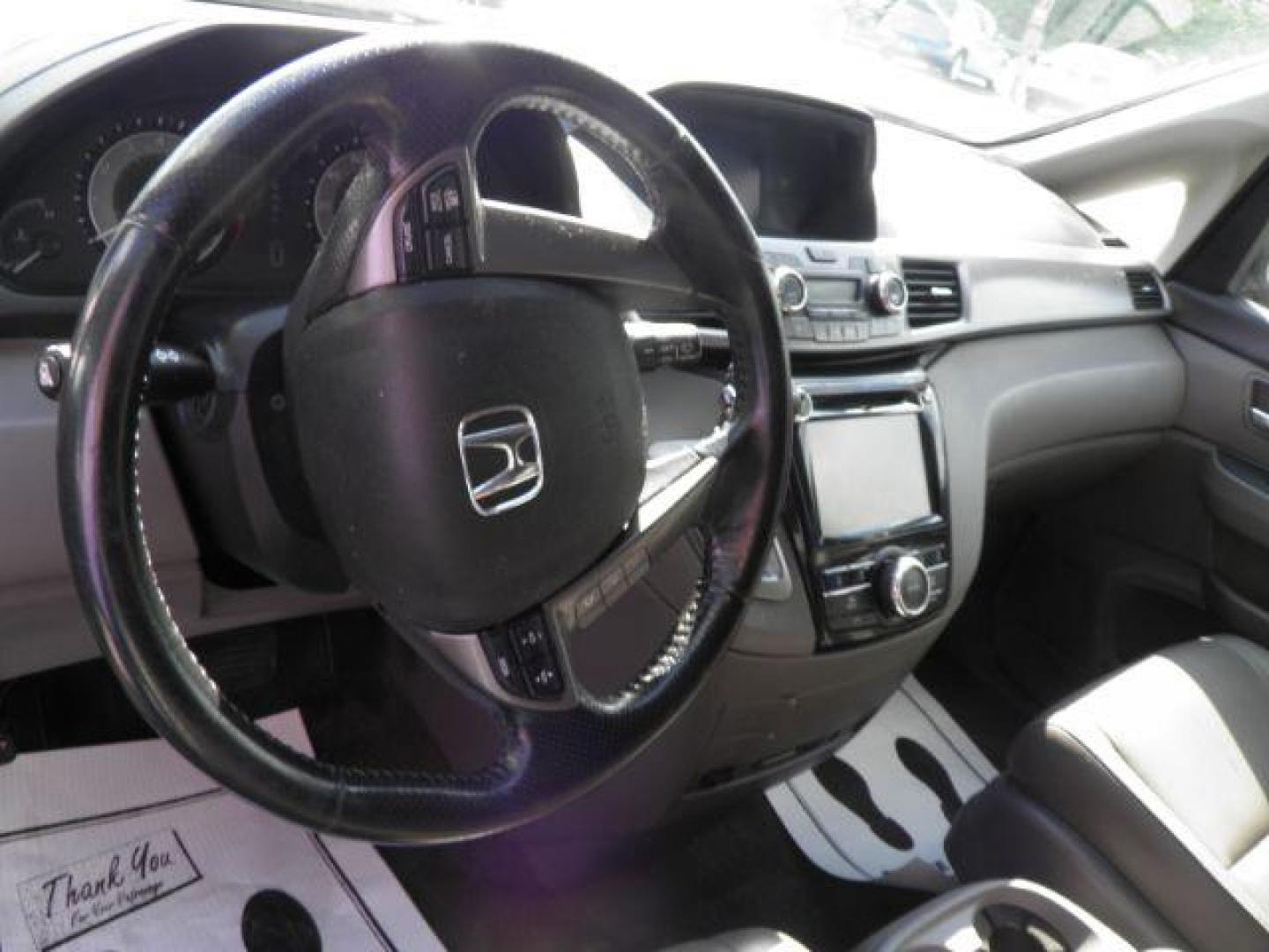 2015 White Honda Odyssey EX-L (5FNRL5H64FB) with an 3.5L V6 engine, AT transmission, located at 19521 New George's Creek Rd SW, Barton, MD, 21521, (301) 463-2404, 39.524323, -79.017906 - Photo#2