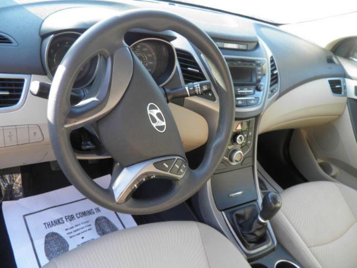 2015 RED Hyundai Elantra SE 6AT (5NPDH4AE4FH) with an 1.8l L4 engine, 6SP transmission, located at 15520 McMullen Hwy SW, Belair, MD, 21502, (301) 729-3700, 39.581375, -78.846451 - Photo#2