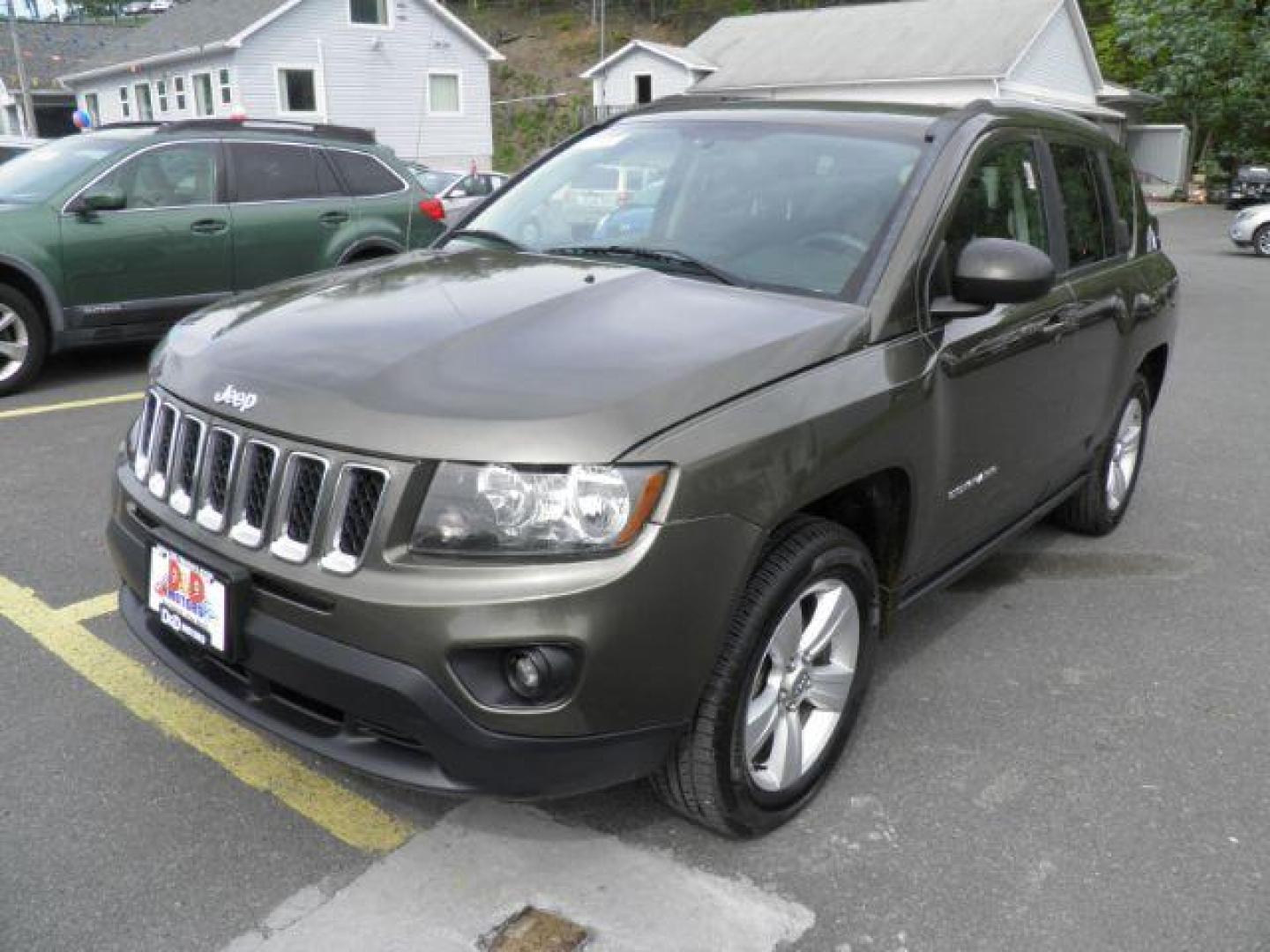 2015 GREEN Jeep Compass Sport (1C4NJDBB2FD) with an 2.4L L4 engine, AT transmission, located at 15520 McMullen Hwy SW, Belair, MD, 21502, (301) 729-3700, 39.581375, -78.846451 - Photo#0