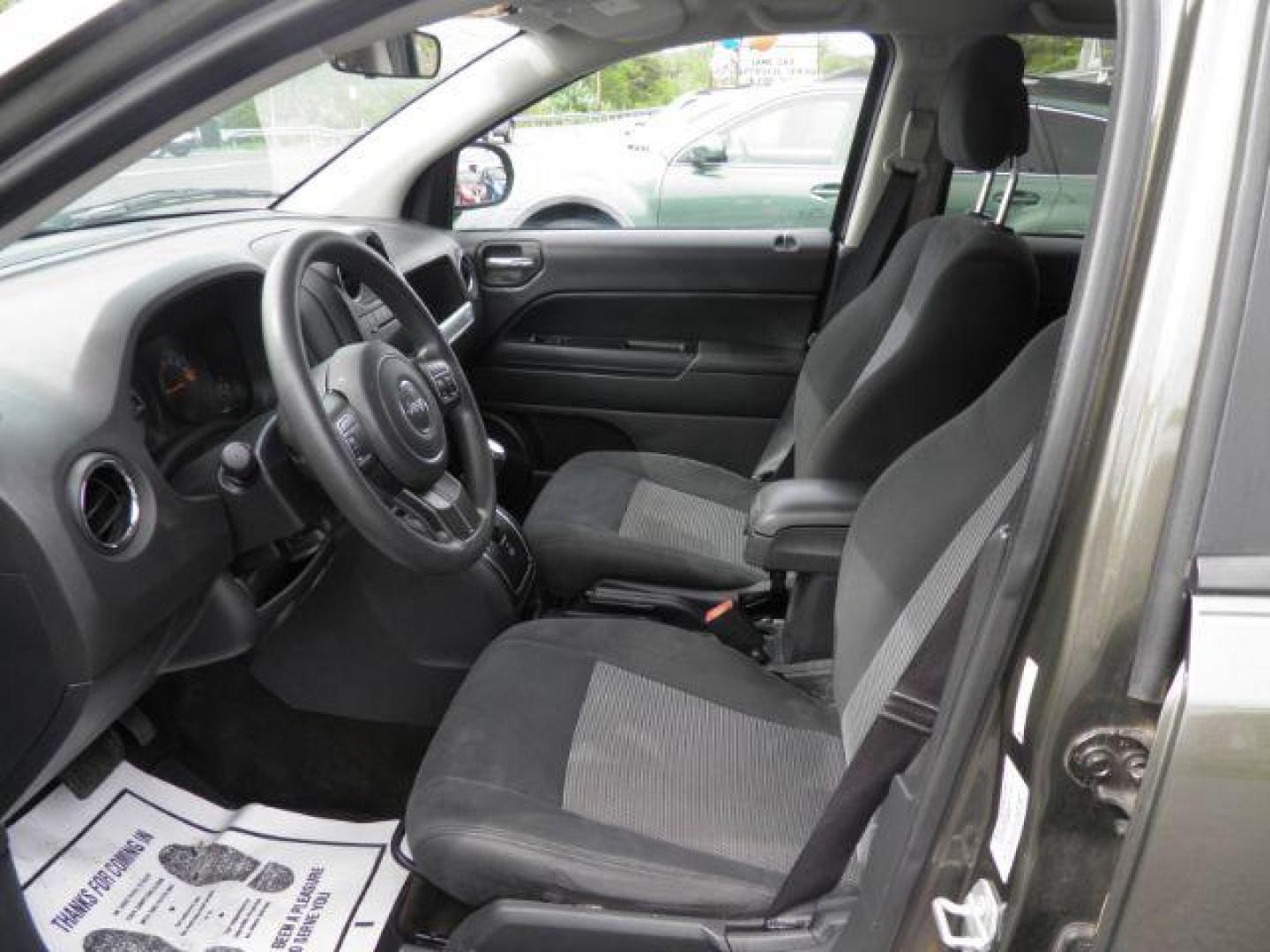 2015 GREEN Jeep Compass Sport (1C4NJDBB2FD) with an 2.4L L4 engine, AT transmission, located at 15520 McMullen Hwy SW, Belair, MD, 21502, (301) 729-3700, 39.581375, -78.846451 - Photo#1