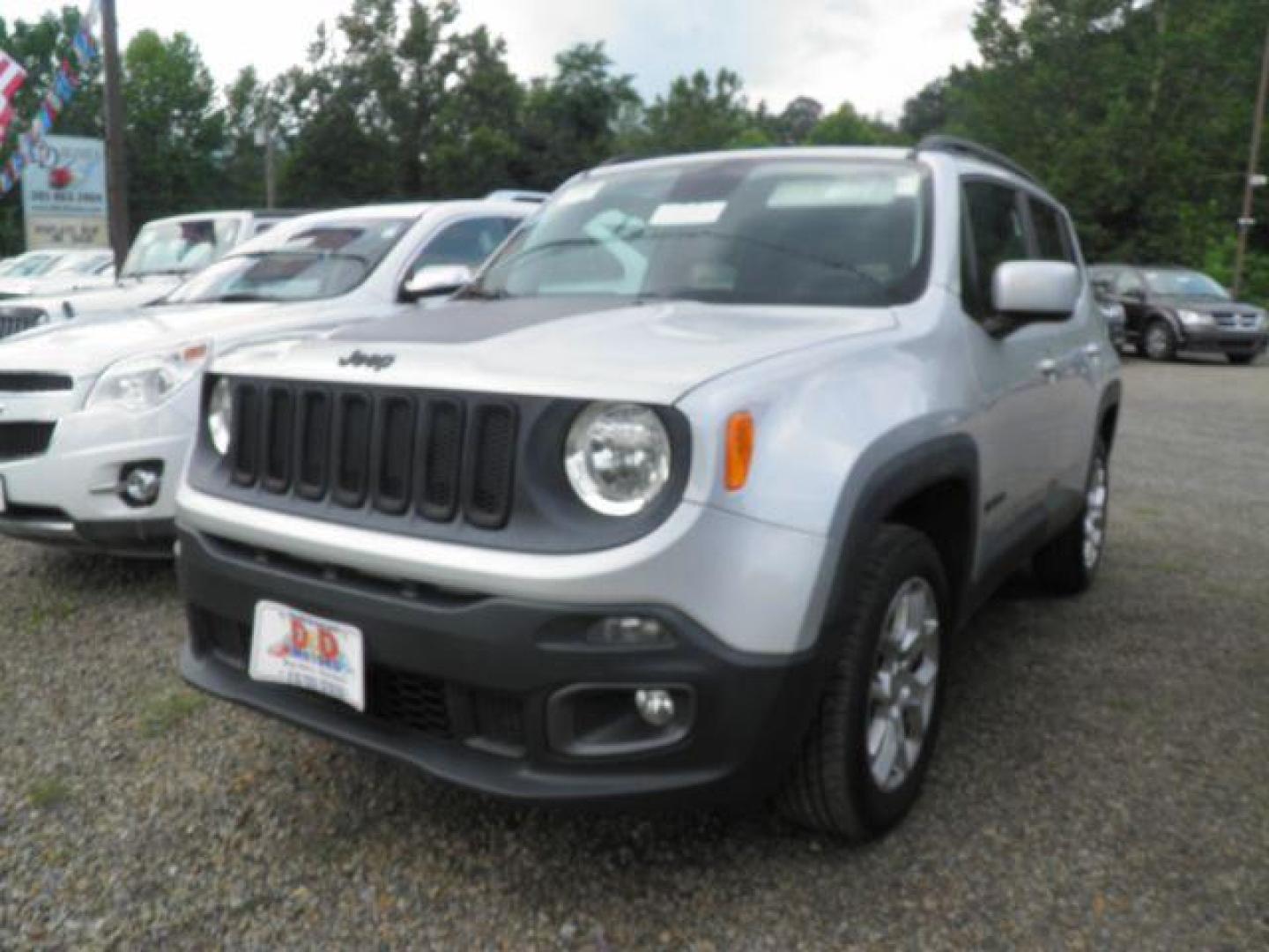 2015 Silver Jeep Renegade Latitude (ZACCJBBT1FP) with an 2.4L I4 engine, located at 19521 New George's Creek Rd SW, Barton, MD, 21521, (301) 463-2404, 39.524323, -79.017906 - Photo#0
