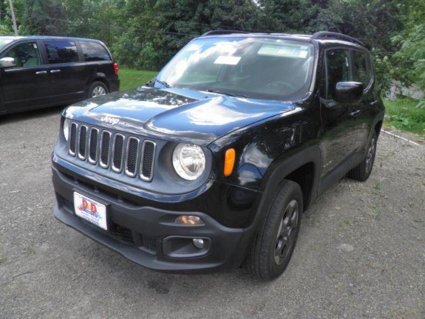2015 Black Jeep Renegade Latitude (ZACCJBBH7FP) with an 2.4L I4 engine, MAN transmission, located at 19521 New George's Creek Rd SW, Barton, MD, 21521, (301) 463-2404, 39.524323, -79.017906 - Photo#0