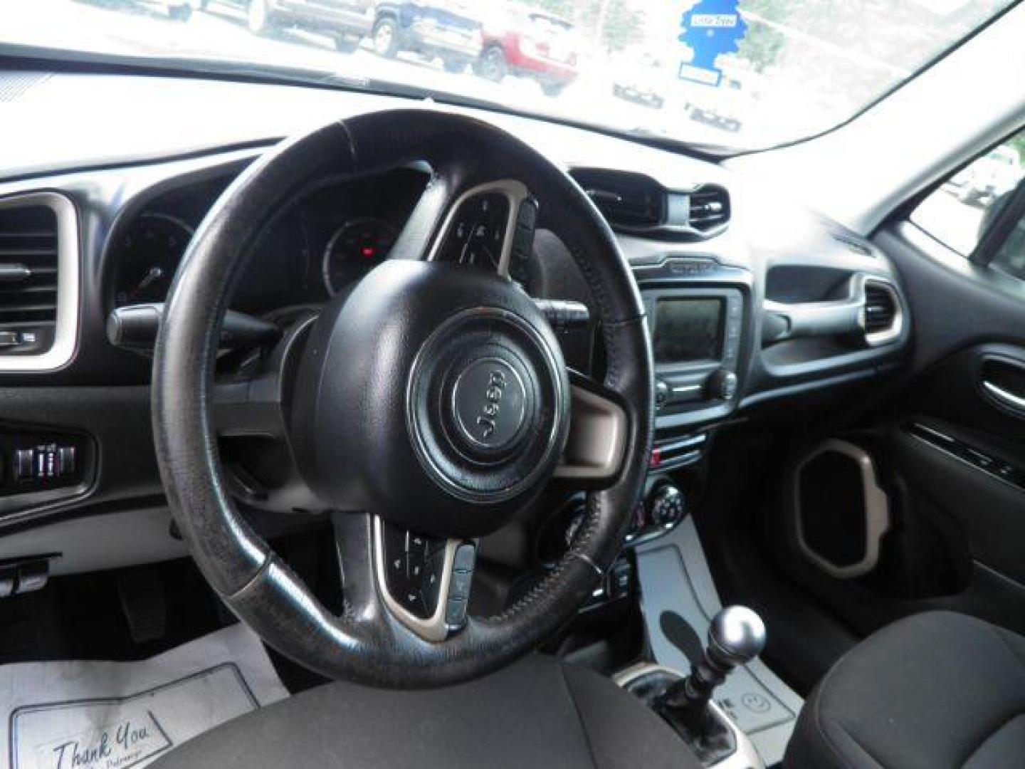 2015 Black Jeep Renegade Latitude (ZACCJBBH7FP) with an 2.4L I4 engine, MAN transmission, located at 19521 New George's Creek Rd SW, Barton, MD, 21521, (301) 463-2404, 39.524323, -79.017906 - Photo#2