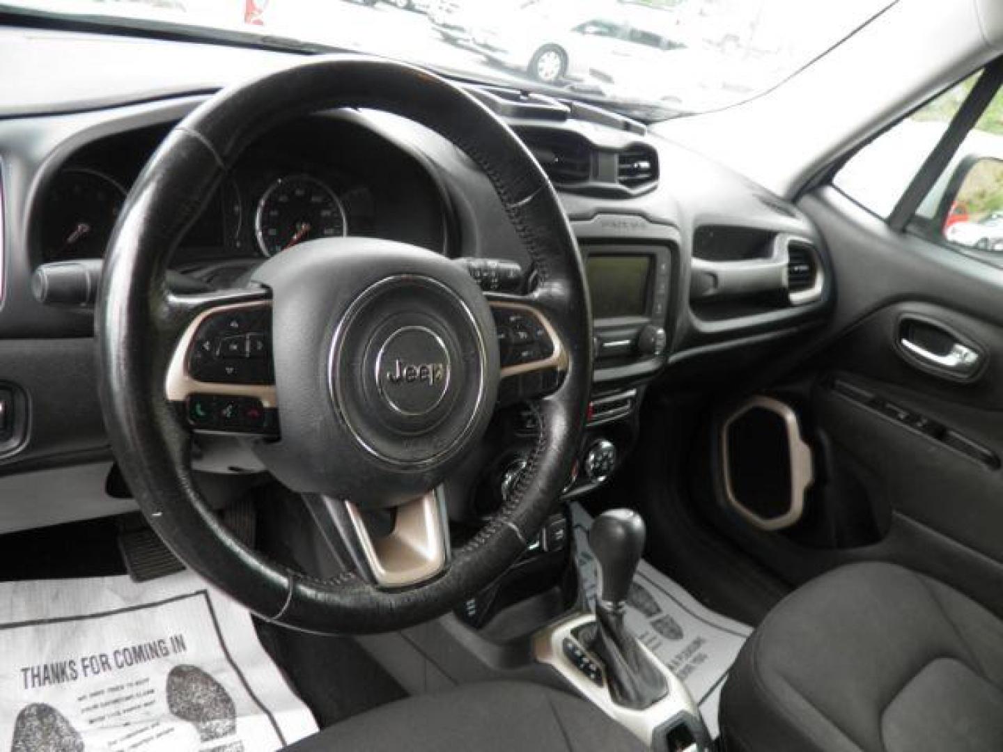 2015 White Jeep Renegade Latitude (ZACCJBBT0FP) with an 2.4L I4 engine, AT transmission, located at 15520 McMullen Hwy SW, Belair, MD, 21502, (301) 729-3700, 39.581375, -78.846451 - Photo#2