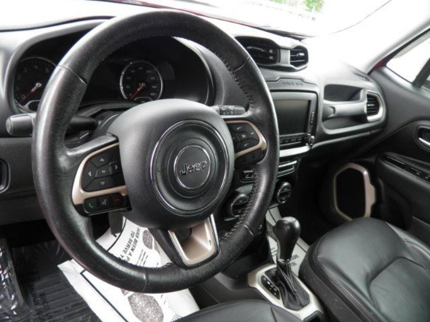2015 RED Jeep Renegade Limited (ZACCJBDT8FP) with an 2.4L L4 engine, located at 15520 McMullen Hwy SW, Belair, MD, 21502, (301) 729-3700, 39.581375, -78.846451- Photo#2