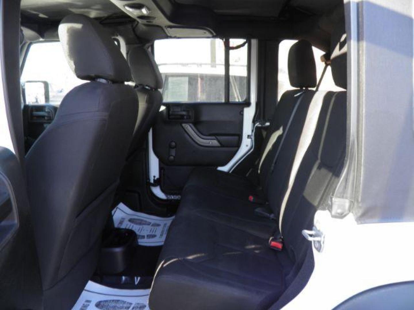 2015 White Jeep Wrangler Unlimited Sport (1C4BJWDGXFL) with an 3.6L V6 engine, MAN transmission, located at 15520 McMullen Hwy SW, Belair, MD, 21502, (301) 729-3700, 39.581375, -78.846451 - Photo#3