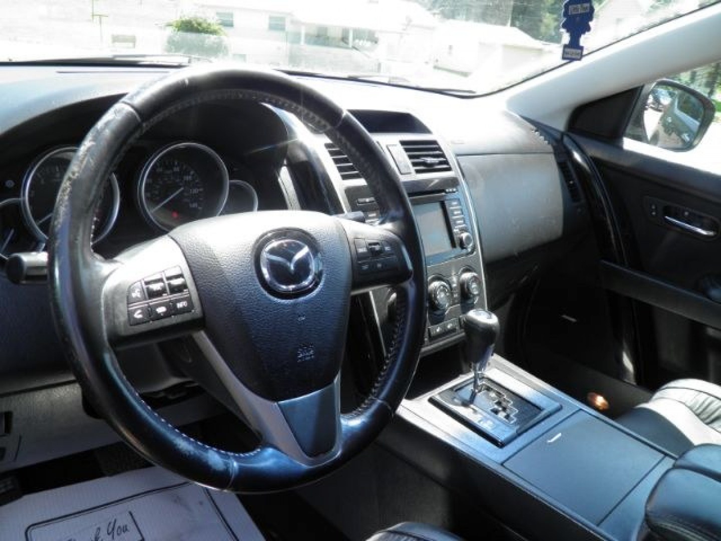 2015 GRAY MAZDA CX-9 GS (JM3TB3CV1F0) with an 3.7L V6 engine, AT transmission, located at 19521 New George's Creek Rd SW, Barton, MD, 21521, (301) 463-2404, 39.524323, -79.017906- Photo#2