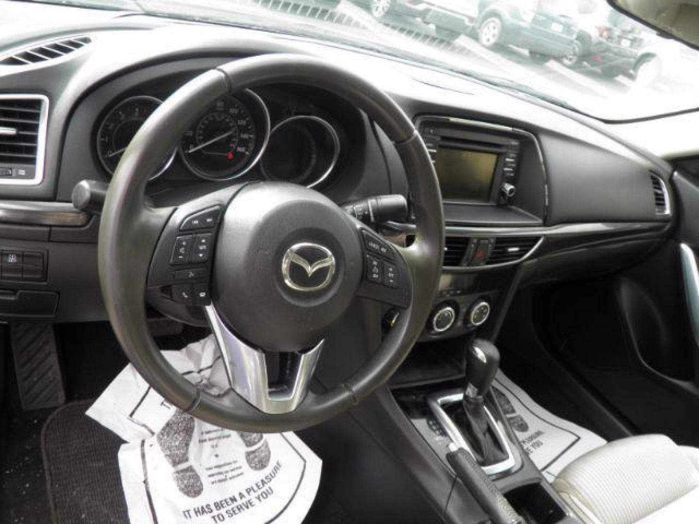 2015 Gray Mazda Mazda6 i Sport AT (JM1GJ1U5XF1) with an 2.5L I4 engine, AT transmission, located at 15520 McMullen Hwy SW, Belair, MD, 21502, (301) 729-3700, 39.581375, -78.846451 - Photo#2