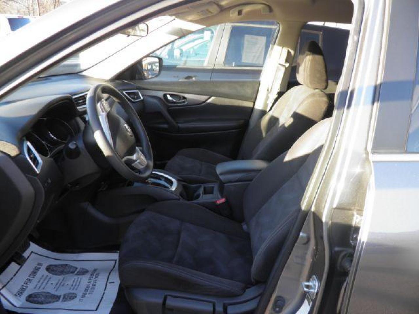 2015 Gray Nissan Rogue S (KNMAT2MV7FP) with an 2.5L I4 engine, AT transmission, located at 15520 McMullen Hwy SW, Belair, MD, 21502, (301) 729-3700, 39.581375, -78.846451 - Photo#1