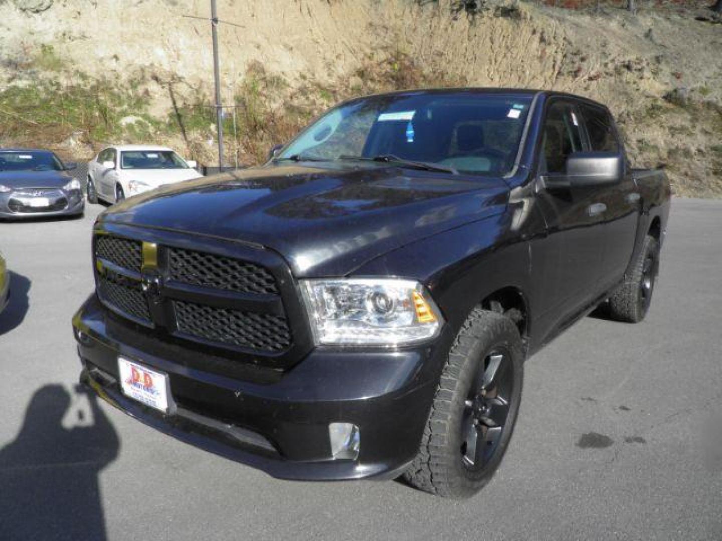 2015 Black Ram 1500 Express (1C6RR7KT1FS) with an 5.7L V8 engine, AT transmission, located at 15520 McMullen Hwy SW, Belair, MD, 21502, (301) 729-3700, 39.581375, -78.846451 - Photo#0