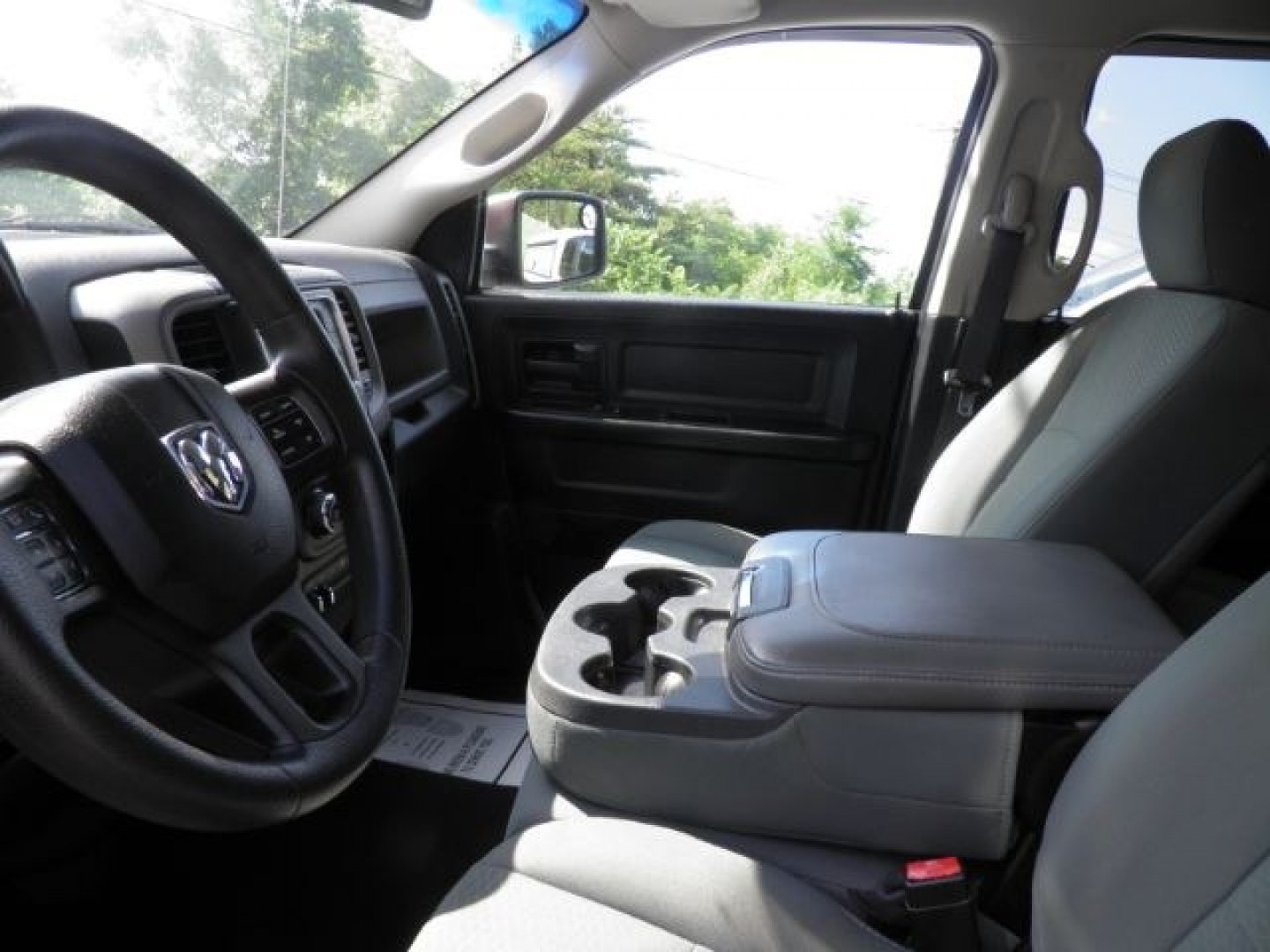 2015 RED Ram 1500 Express (1C6RR7FT6FS) with an 3.6L V6 engine, AT transmission, located at 15520 McMullen Hwy SW, Belair, MD, 21502, (301) 729-3700, 39.581375, -78.846451- Photo#1