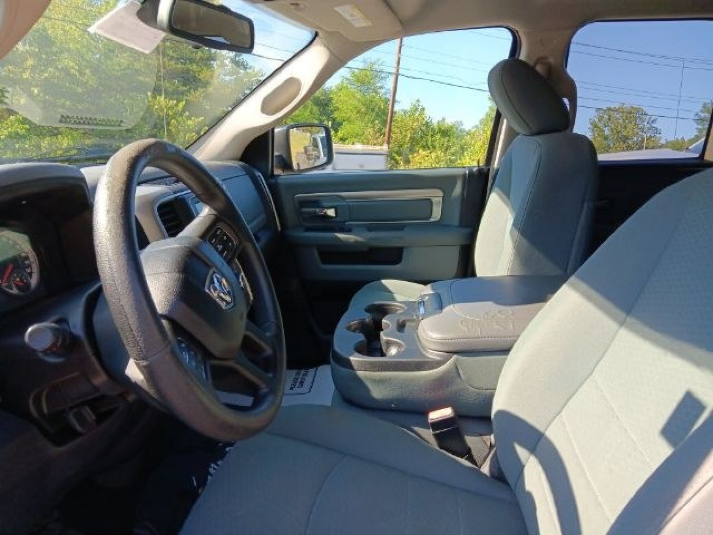 2015 BLACK Ram 1500 SLT (1C6RR6GT4FS) with an 3.6L V6 engine, AT transmission, located at 15520 McMullen Hwy SW, Belair, MD, 21502, (301) 729-3700, 39.581375, -78.846451- Photo#1