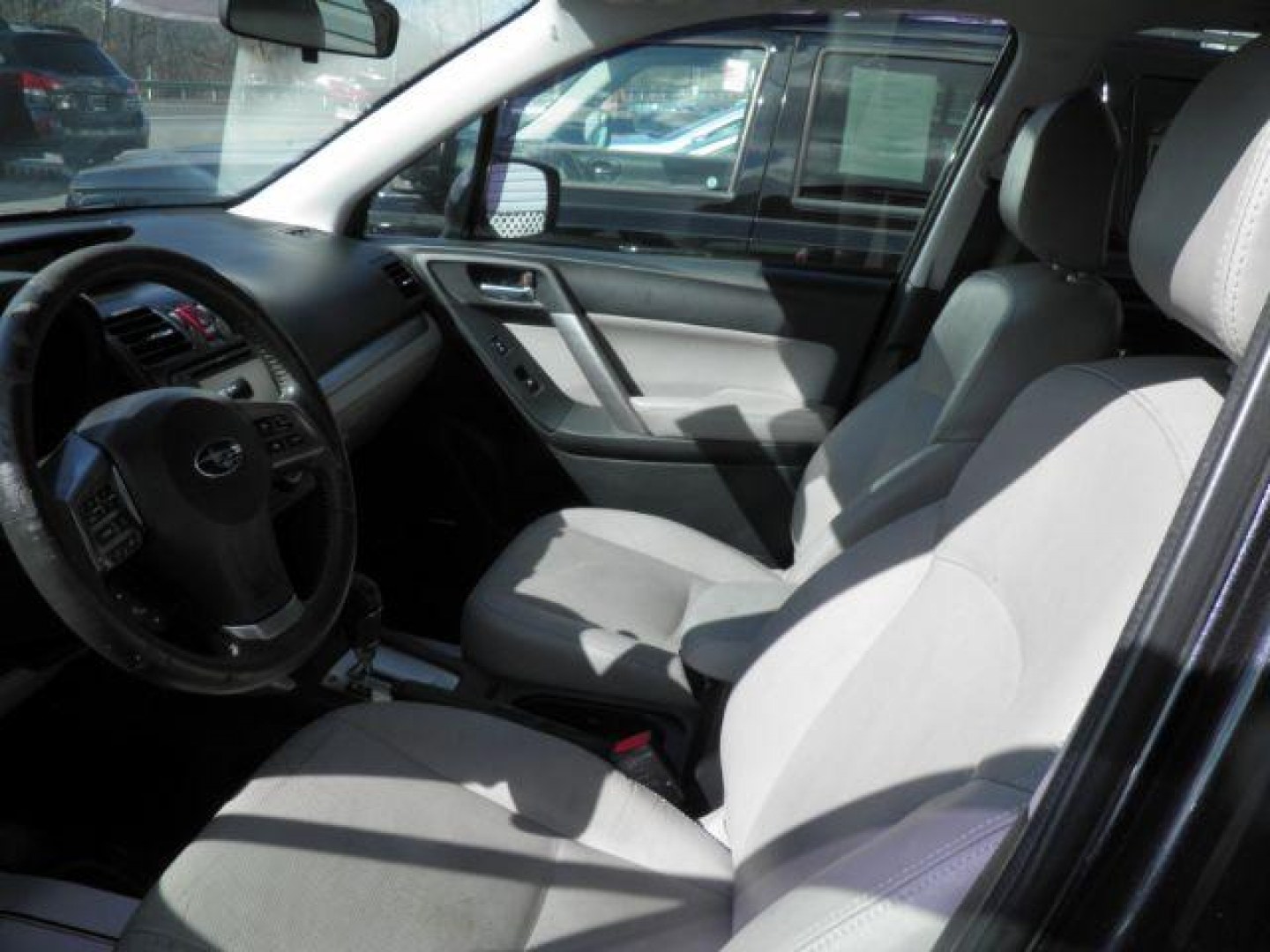 2015 Gray Subaru Forester 2.5i Limited (JF2SJARC5FH) with an 2.5L H4 engine, AT transmission, located at 15520 McMullen Hwy SW, Belair, MD, 21502, (301) 729-3700, 39.581375, -78.846451 - Photo#1