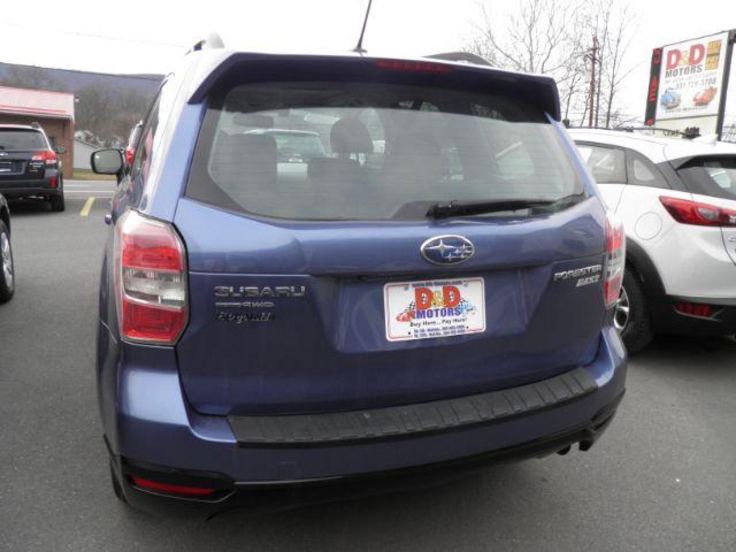 2015 Blue Subaru Forester 2.5i Touring (JF2SJAWC3FH) with an 2.5L H4 engine, AT transmission, located at 15520 McMullen Hwy SW, Belair, MD, 21502, (301) 729-3700, 39.581375, -78.846451 - Photo#5