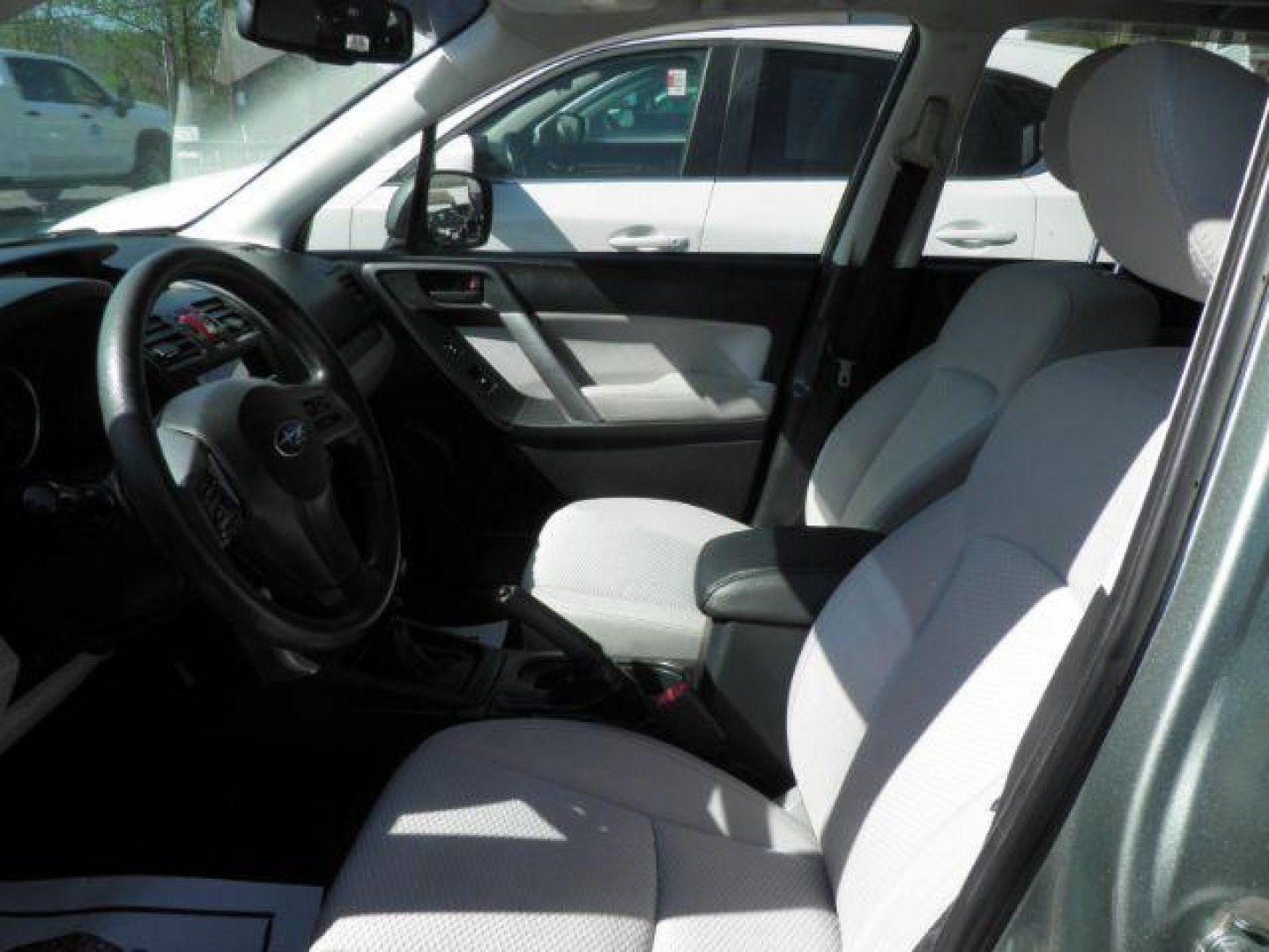 2015 GREEN Subaru Forester 2.5i Premium (JF2SJADC9FG) with an 2.5 L4 engine, 5/SP transmission, located at 15520 McMullen Hwy SW, Belair, MD, 21502, (301) 729-3700, 39.581375, -78.846451 - Photo#1