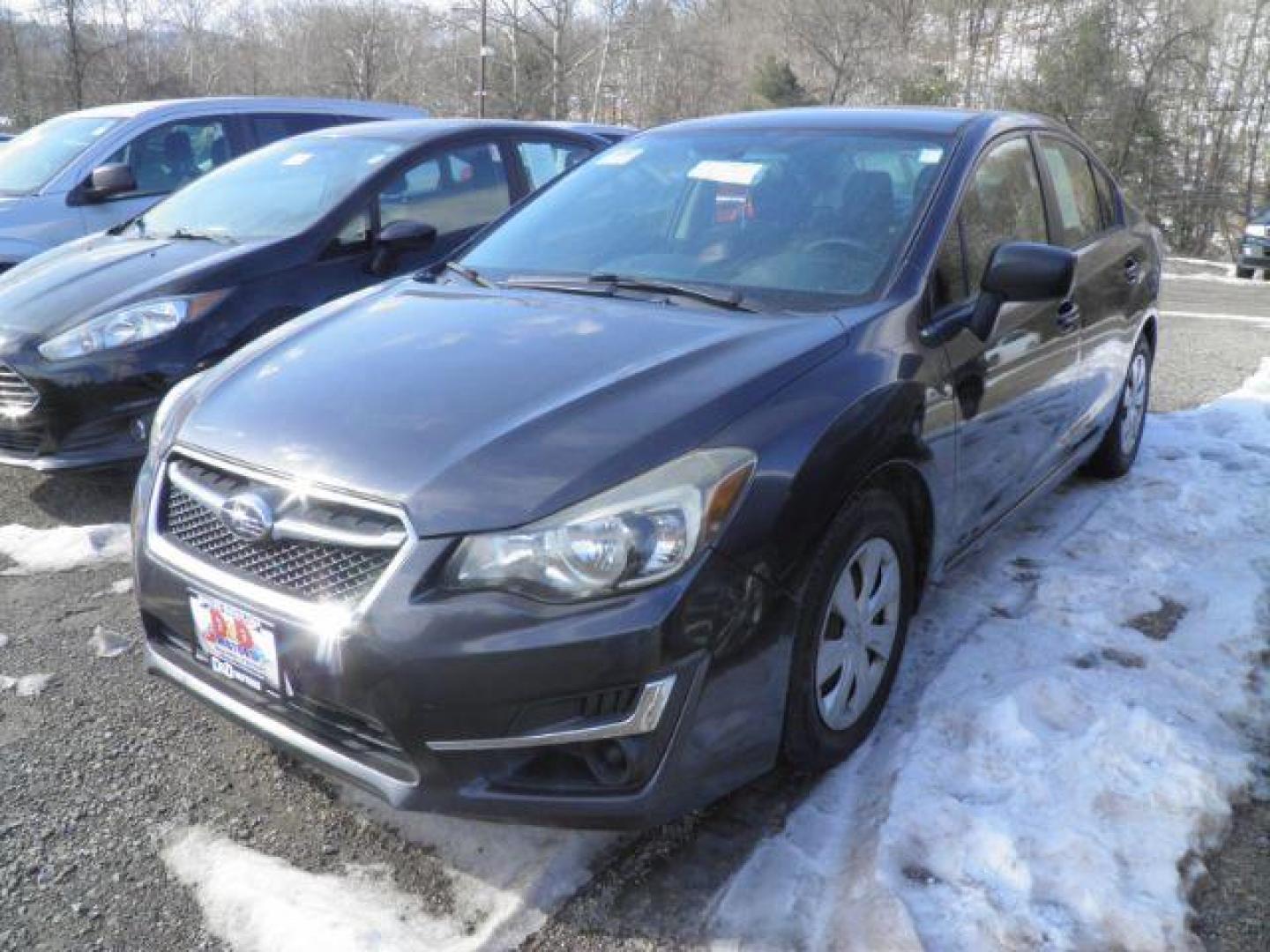 2015 GRAY Subaru Impreza 2.0i PZEV CVT 4-Door (JF1GJAA68FH) with an 2.0L L4 engine, AT transmission, located at 15520 McMullen Hwy SW, Belair, MD, 21502, (301) 729-3700, 39.581375, -78.846451 - Photo#0