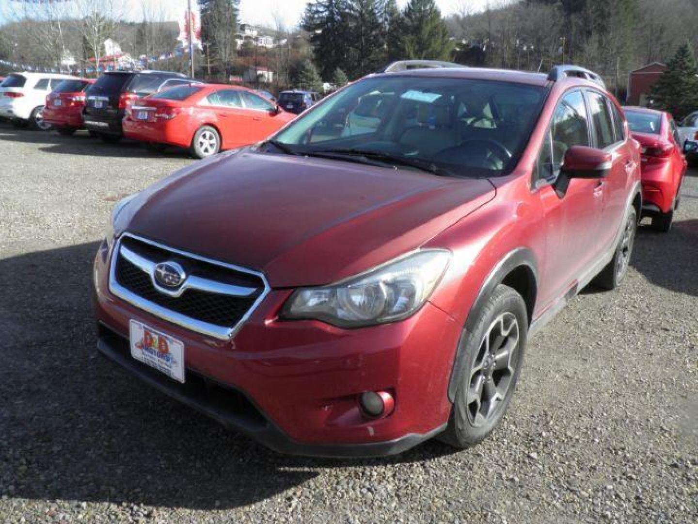 2015 RED Subaru XV Crosstrek 2.0i Limited (JF2GPAMC7F8) with an 2.4L L4 engine, CVT transmission, located at 19521 New George's Creek Rd SW, Barton, MD, 21521, (301) 463-2404, 39.524323, -79.017906 - Photo#0