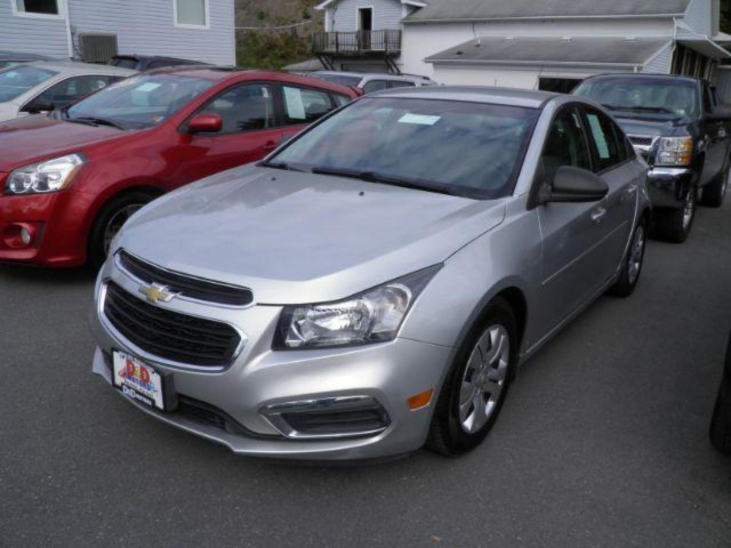 2016 Silver Chevrolet Cruze Limited LS Auto (1G1PC5SHXG7) with an 1.8L I4 engine, AT transmission, located at 15520 McMullen Hwy SW, Belair, MD, 21502, (301) 729-3700, 39.581375, -78.846451 - Photo#0