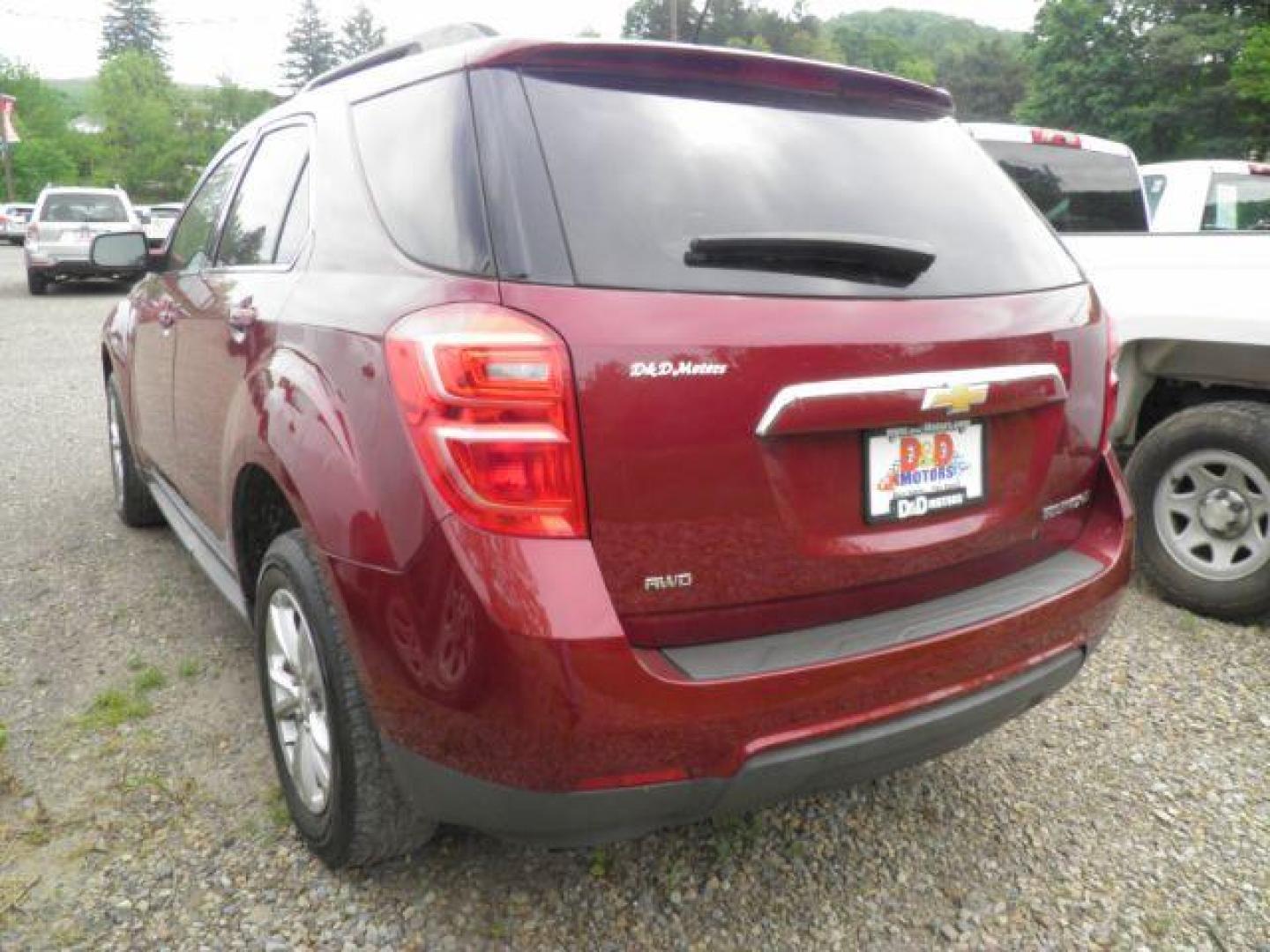 2016 RED Chevrolet Equinox LT (2GNFLFEK6G6) with an 3.6L V6 engine, AT transmission, located at 15520 McMullen Hwy SW, Belair, MD, 21502, (301) 729-3700, 39.581375, -78.846451 - Photo#5
