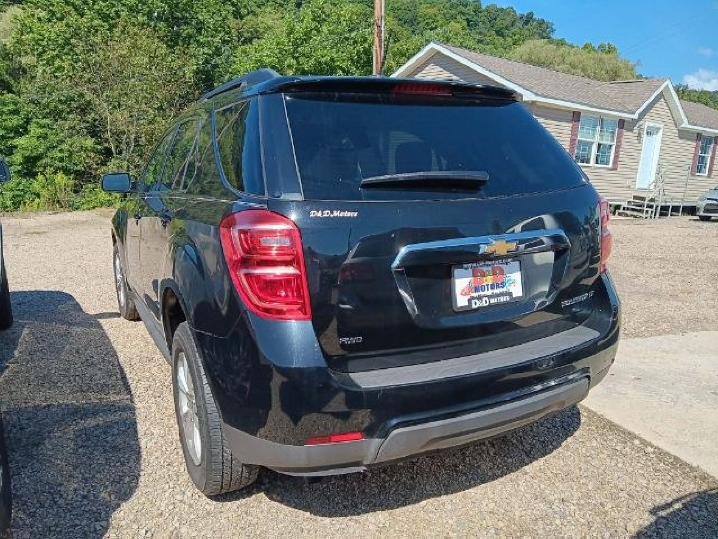2016 Black Chevrolet Equinox LT (2GNFLFEK7G6) with an 3.6L V6 engine, AT transmission, located at 19521 New George's Creek Rd SW, Barton, MD, 21521, (301) 463-2404, 39.524323, -79.017906- Photo#4