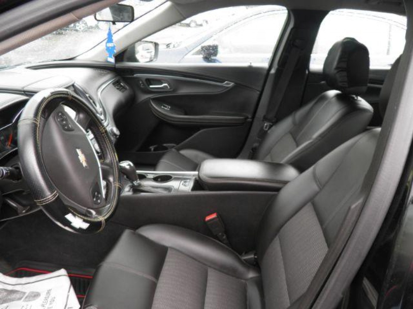 2016 Black Chevrolet Impala LT (2G1115S33G9) with an 3.6L V6 engine, AT transmission, located at 19521 New George's Creek Rd SW, Barton, MD, 21521, (301) 463-2404, 39.524323, -79.017906 - Photo#1