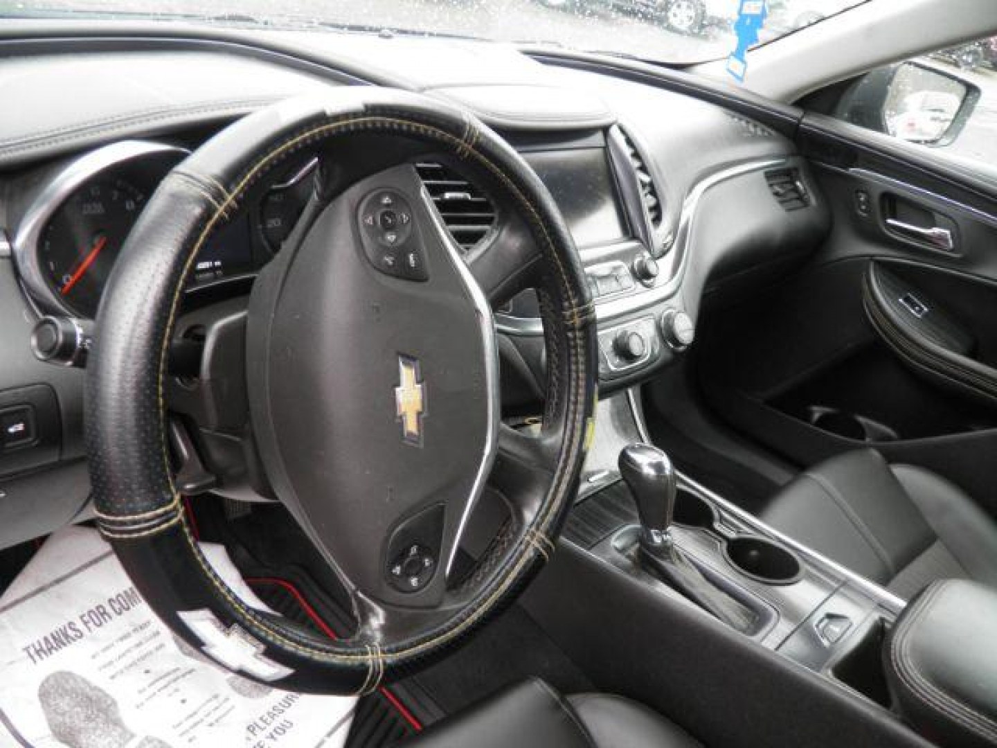 2016 Black Chevrolet Impala LT (2G1115S33G9) with an 3.6L V6 engine, AT transmission, located at 19521 New George's Creek Rd SW, Barton, MD, 21521, (301) 463-2404, 39.524323, -79.017906 - Photo#2