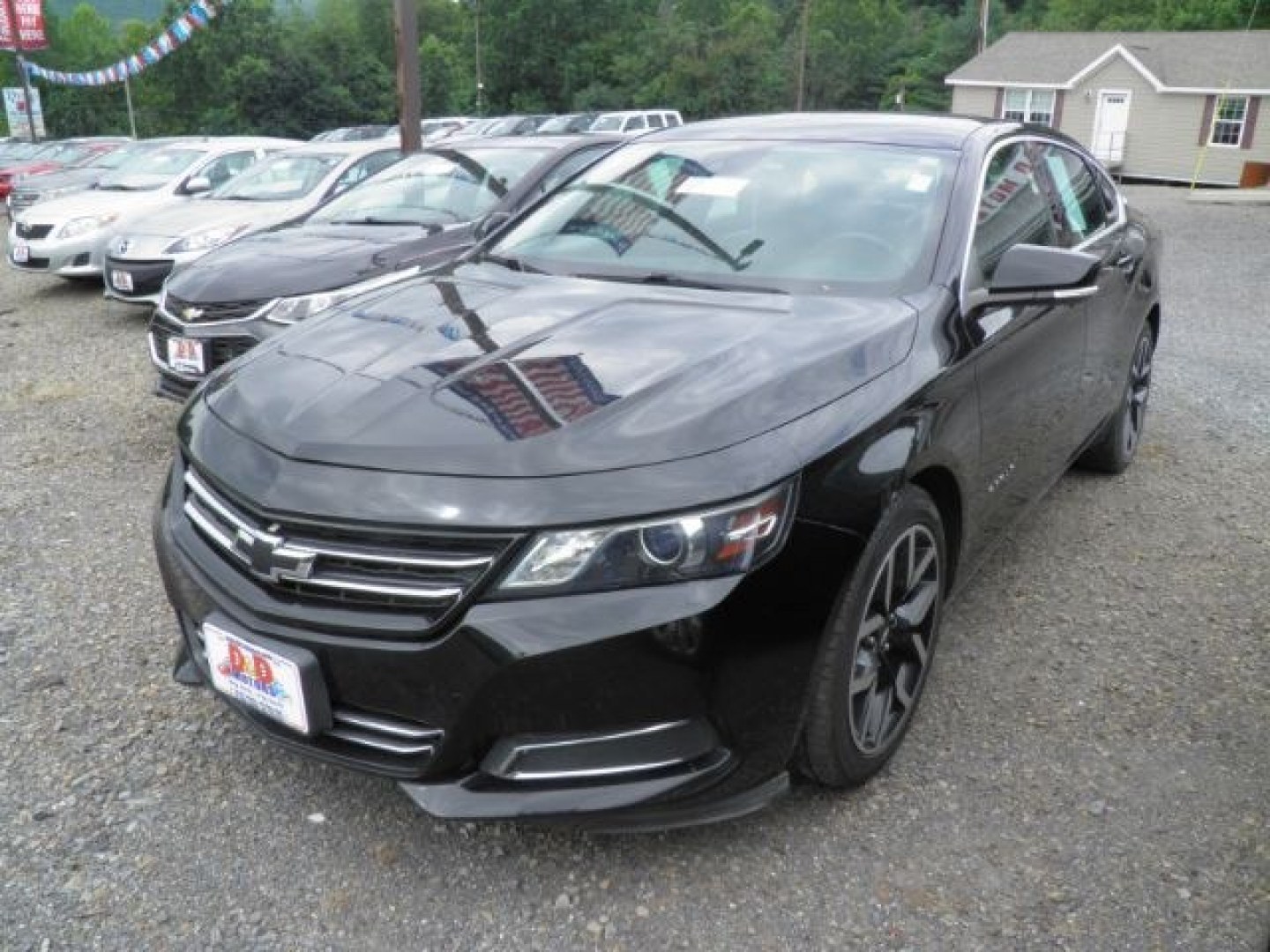 2016 Black Chevrolet Impala 2LT (2G1115S33G9) with an 3.6L V6 engine, AT transmission, located at 19521 New George's Creek Rd SW, Barton, MD, 21521, (301) 463-2404, 39.524323, -79.017906- Photo#0