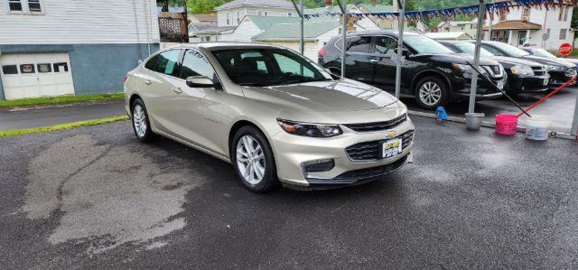 2016 BEIGE /Jet Black Chevrolet Malibu 1LT (1G1ZE5ST9GF) with an 1.5L L4 engine, AT transmission, located at 15520 McMullen Hwy SW, Belair, MD, 21502, (301) 729-3700, 39.581375, -78.846451 - Photo#0