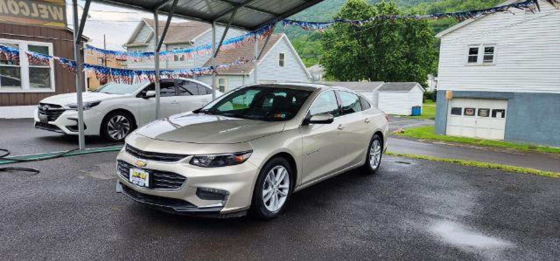 2016 BEIGE /Jet Black Chevrolet Malibu 1LT (1G1ZE5ST9GF) with an 1.5L L4 engine, AT transmission, located at 15520 McMullen Hwy SW, Belair, MD, 21502, (301) 729-3700, 39.581375, -78.846451 - Photo#2