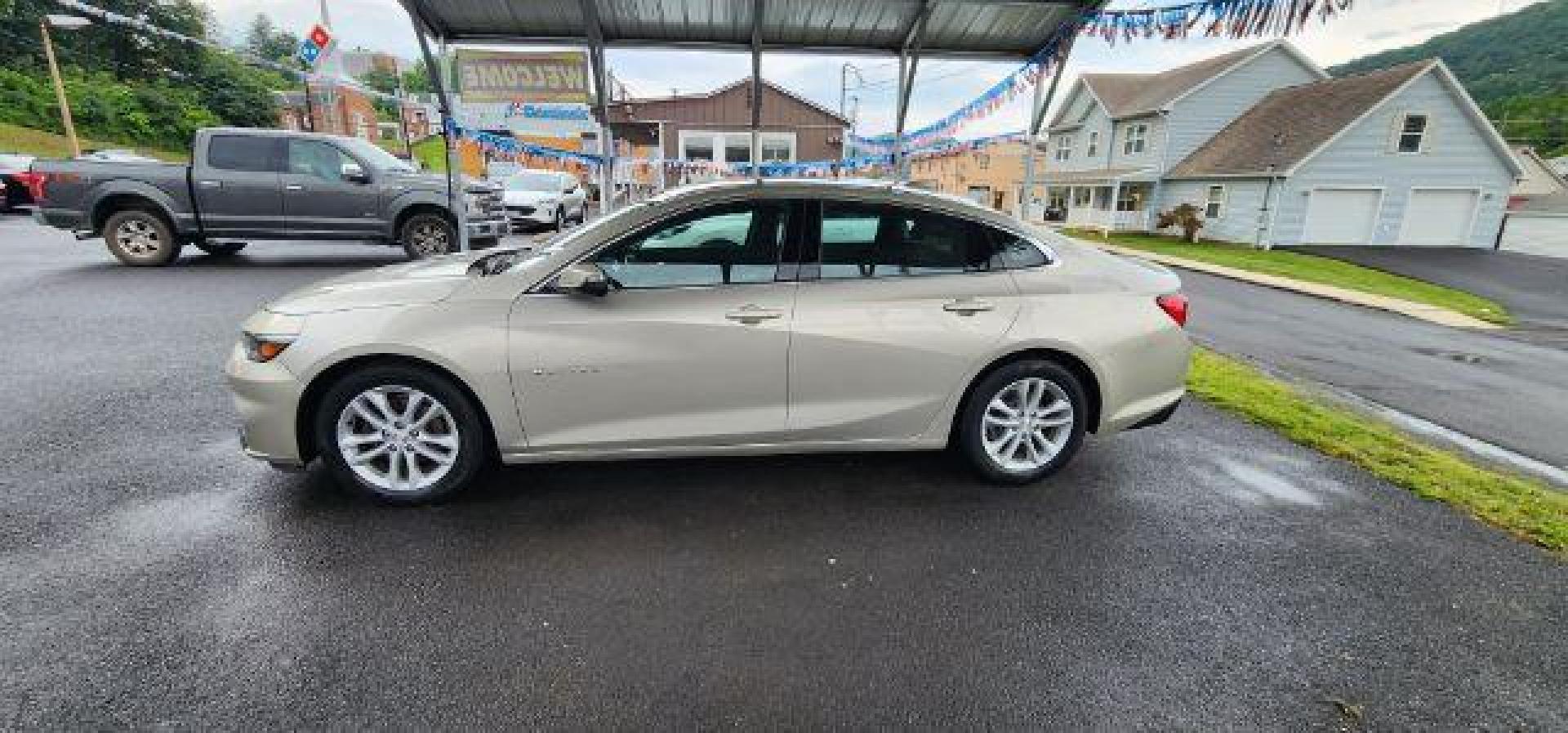 2016 BEIGE /Jet Black Chevrolet Malibu 1LT (1G1ZE5ST9GF) with an 1.5L L4 engine, AT transmission, located at 15520 McMullen Hwy SW, Belair, MD, 21502, (301) 729-3700, 39.581375, -78.846451 - Photo#3