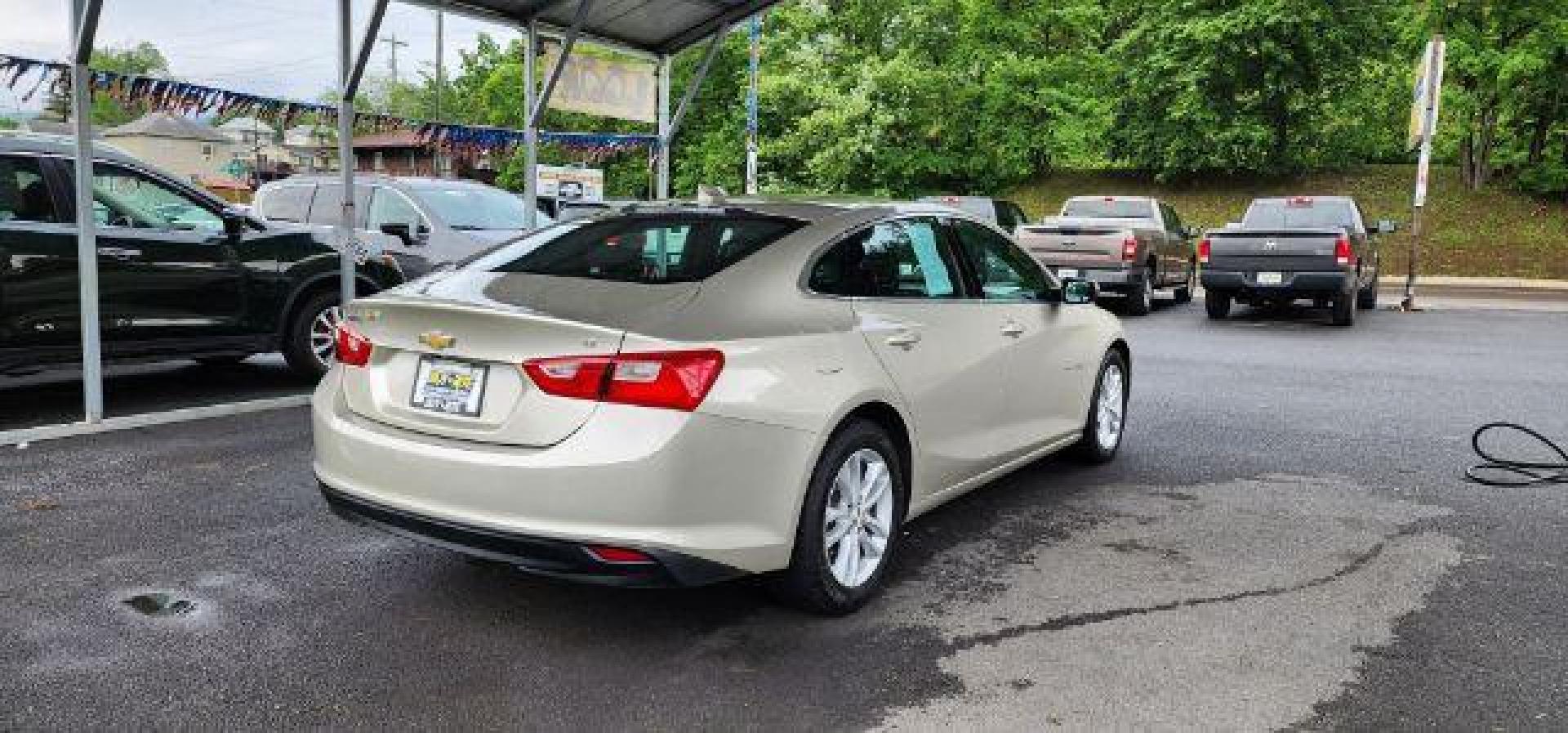 2016 BEIGE /Jet Black Chevrolet Malibu 1LT (1G1ZE5ST9GF) with an 1.5L L4 engine, AT transmission, located at 15520 McMullen Hwy SW, Belair, MD, 21502, (301) 729-3700, 39.581375, -78.846451 - Photo#11