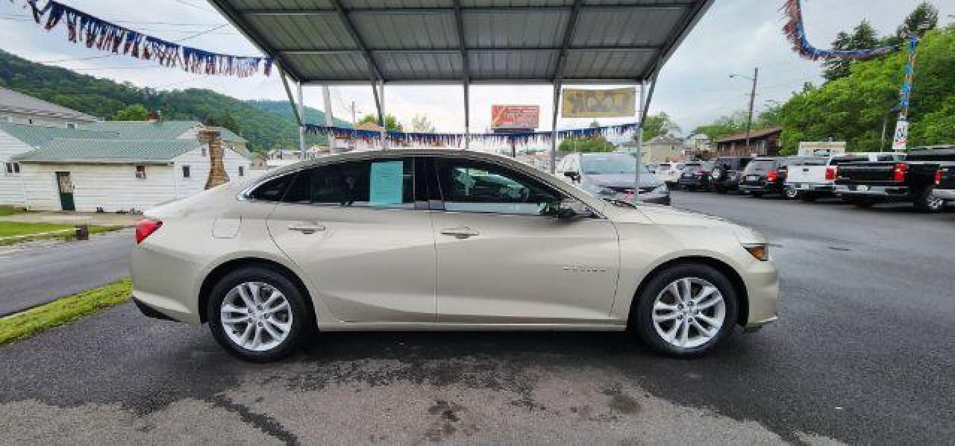 2016 BEIGE /Jet Black Chevrolet Malibu 1LT (1G1ZE5ST9GF) with an 1.5L L4 engine, AT transmission, located at 15520 McMullen Hwy SW, Belair, MD, 21502, (301) 729-3700, 39.581375, -78.846451 - Photo#12