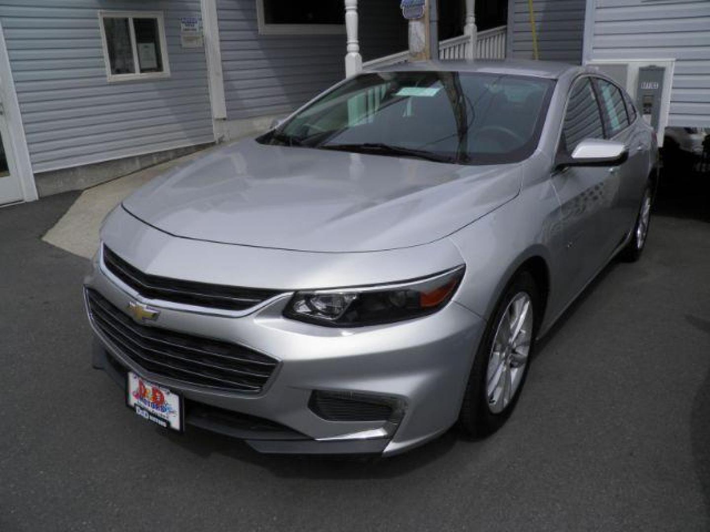 2016 SILVER Chevrolet Malibu 1LT (1G1ZE5ST8GF) with an 1.5l L4 engine, AT transmission, located at 15520 McMullen Hwy SW, Belair, MD, 21502, (301) 729-3700, 39.581375, -78.846451 - Photo#0