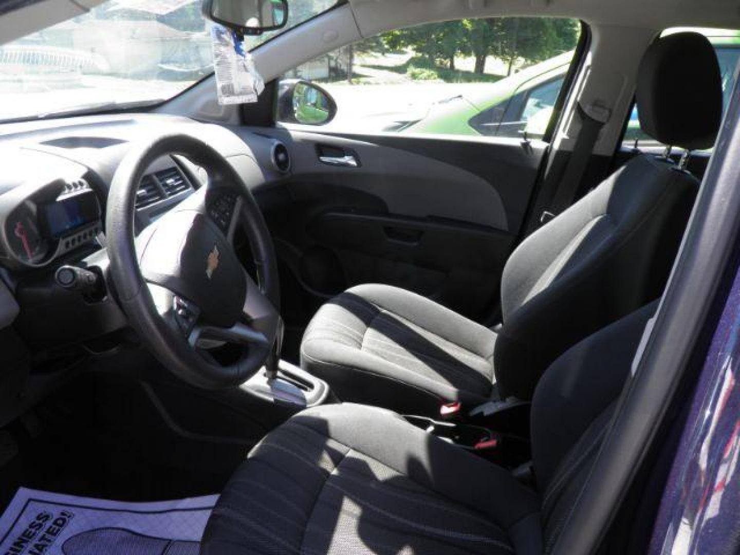 2016 Blue Chevrolet Sonic LT Auto Sedan (1G1JC5SH8G4) with an 1.8L I4 engine, AT transmission, located at 19521 New George's Creek Rd SW, Barton, MD, 21521, (301) 463-2404, 39.524323, -79.017906 - Photo#1
