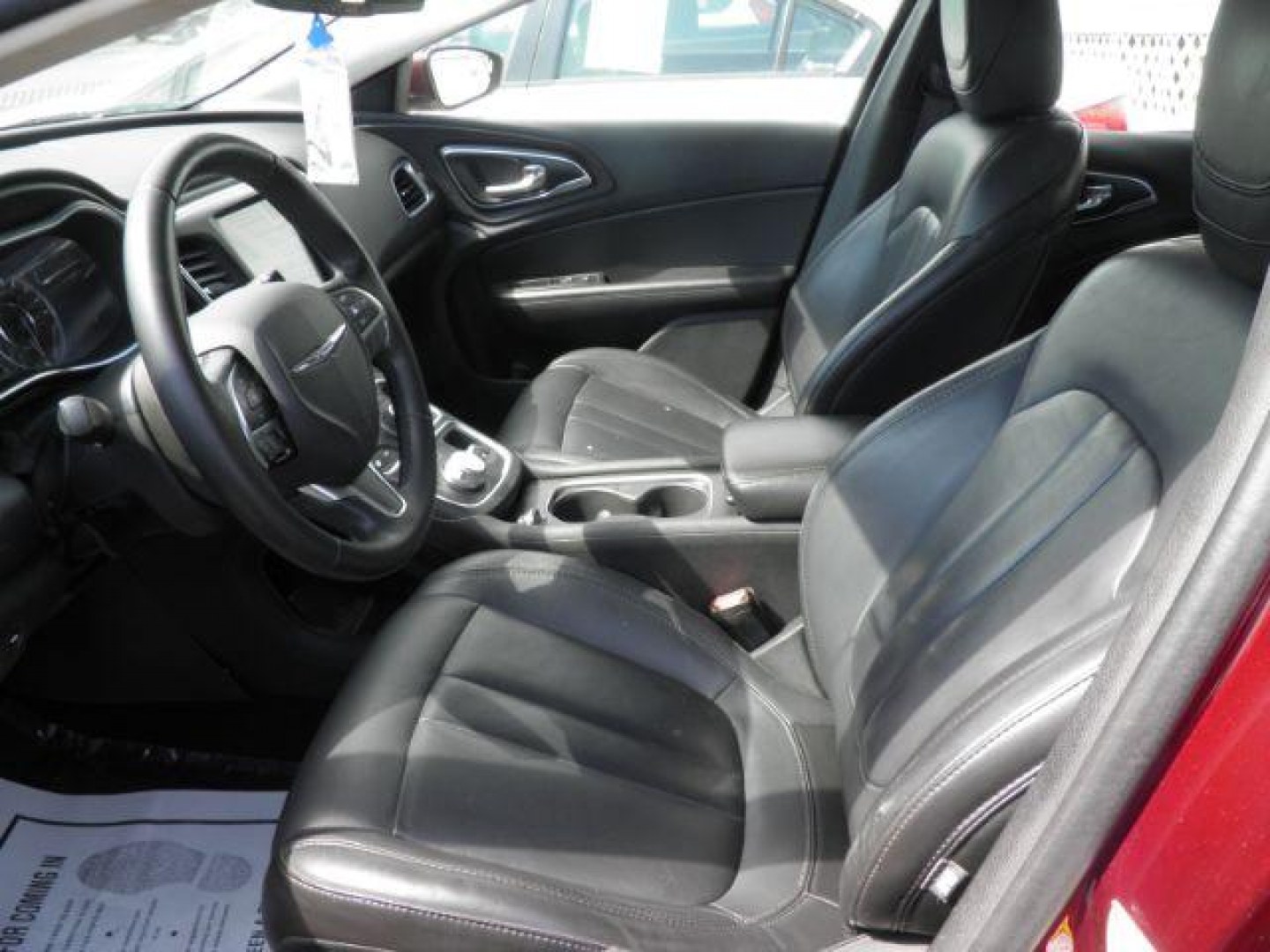 2016 MAROON Chrysler 200 Limited Platinum (1C3CCCABXGN) with an 3.6L V6 engine, AT transmission, located at 15520 McMullen Hwy SW, Belair, MD, 21502, (301) 729-3700, 39.581375, -78.846451 - Photo#1