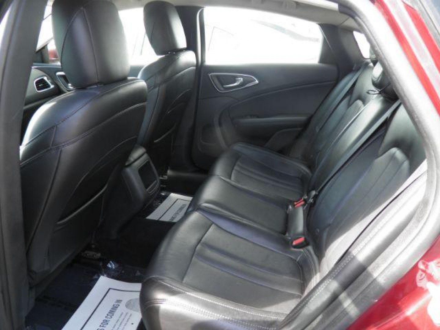 2016 MAROON Chrysler 200 Limited Platinum (1C3CCCABXGN) with an 3.6L V6 engine, AT transmission, located at 15520 McMullen Hwy SW, Belair, MD, 21502, (301) 729-3700, 39.581375, -78.846451 - Photo#3