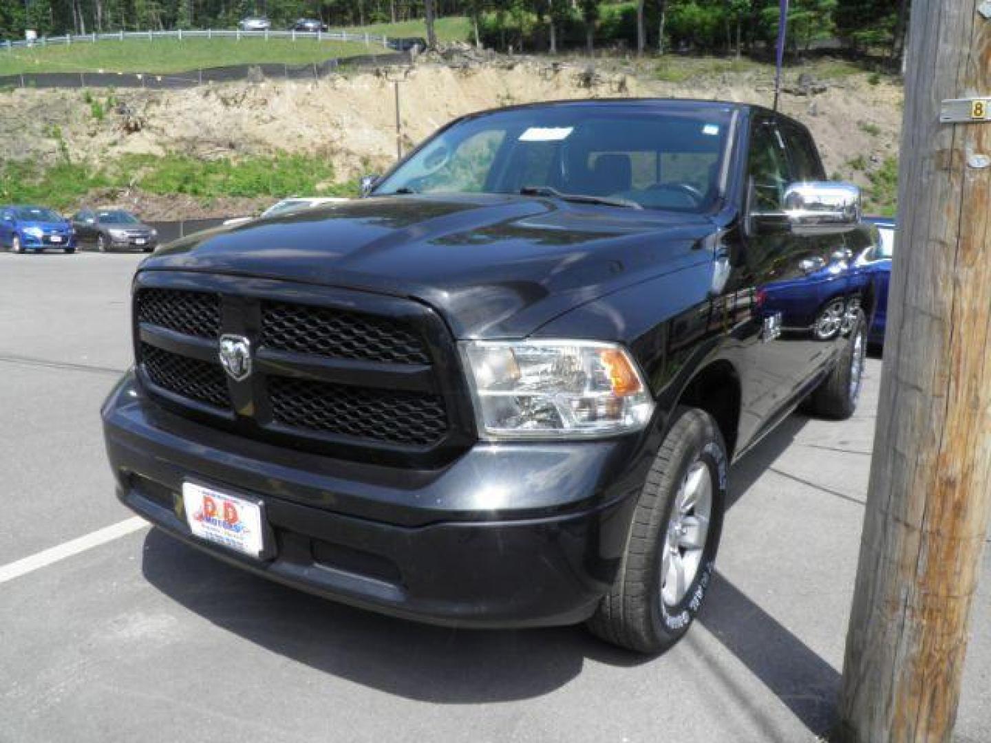 2016 Black RAM 1500 SLT (1C6RR7GG1GS) with an 3.6L V6 engine, AT transmission, located at 15520 McMullen Hwy SW, Belair, MD, 21502, (301) 729-3700, 39.581375, -78.846451 - Photo#0