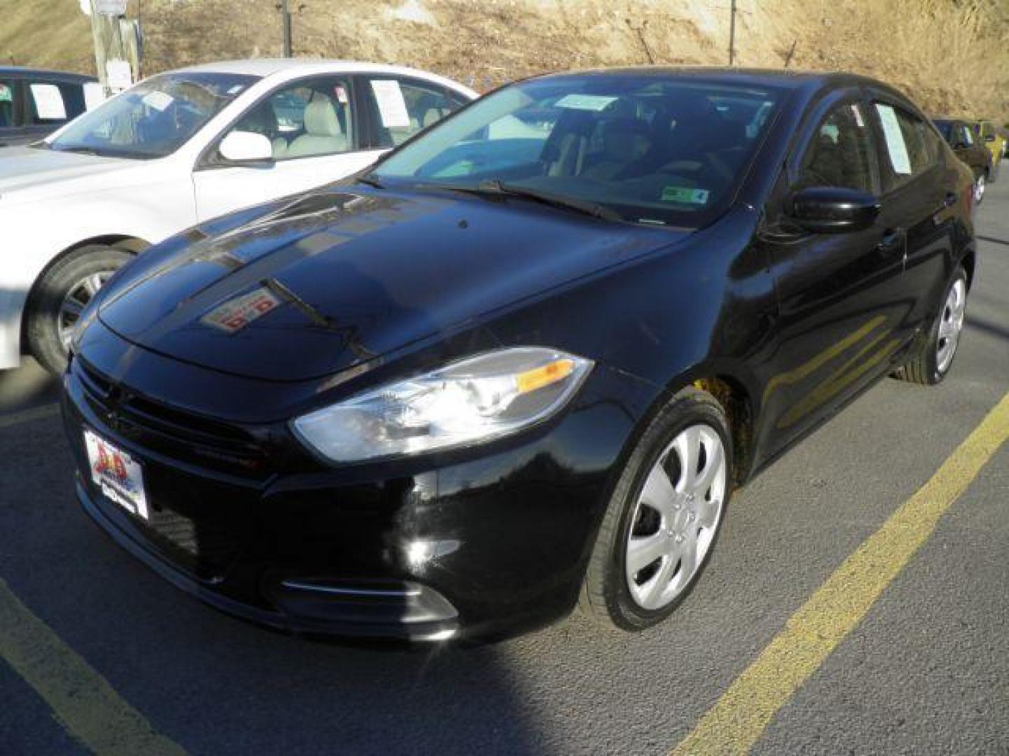 2016 Black Dodge Dart SE (1C3CDFAA1GD) with an 2.0L I4 engine, AT transmission, located at 15520 McMullen Hwy SW, Belair, MD, 21502, (301) 729-3700, 39.581375, -78.846451 - Photo#0