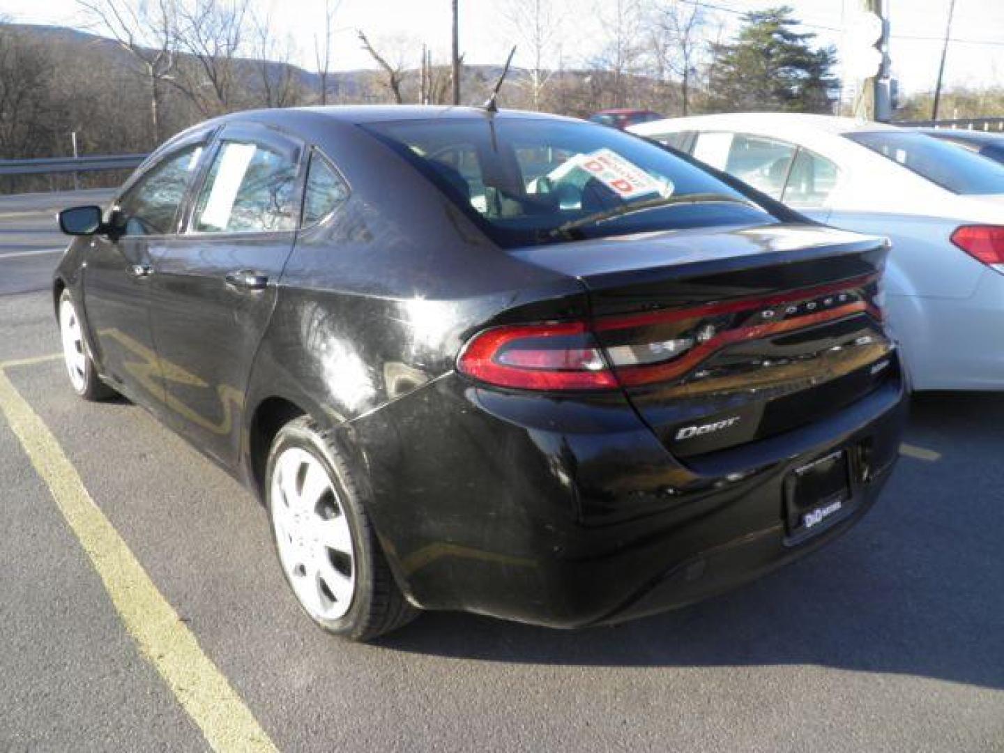 2016 Black Dodge Dart SE (1C3CDFAA1GD) with an 2.0L I4 engine, AT transmission, located at 15520 McMullen Hwy SW, Belair, MD, 21502, (301) 729-3700, 39.581375, -78.846451 - Photo#4