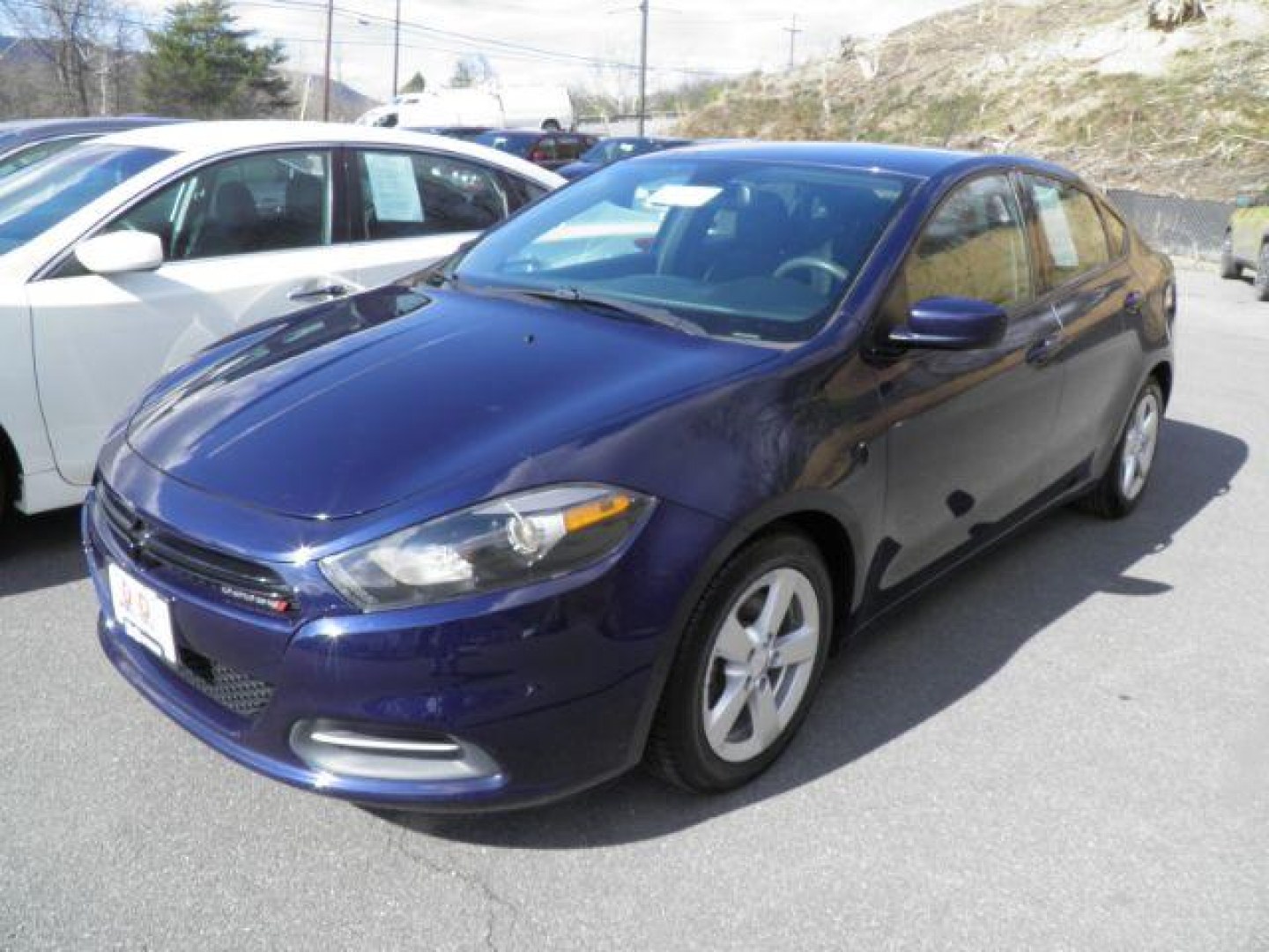 2016 Blue Dodge Dart SXT (1C3CDFBB3GD) with an 2.4L I4 engine, AT transmission, located at 19521 New George's Creek Rd SW, Barton, MD, 21521, (301) 463-2404, 39.524323, -79.017906 - Photo#0