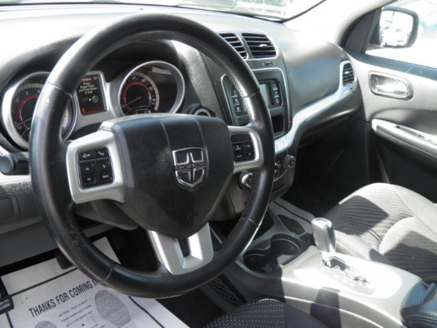 2016 GRAY Dodge Journey SE (3C4PDCAB0GT) with an 2.4L L4 engine, AT transmission, located at 15520 McMullen Hwy SW, Belair, MD, 21502, (301) 729-3700, 39.581375, -78.846451- Photo#2