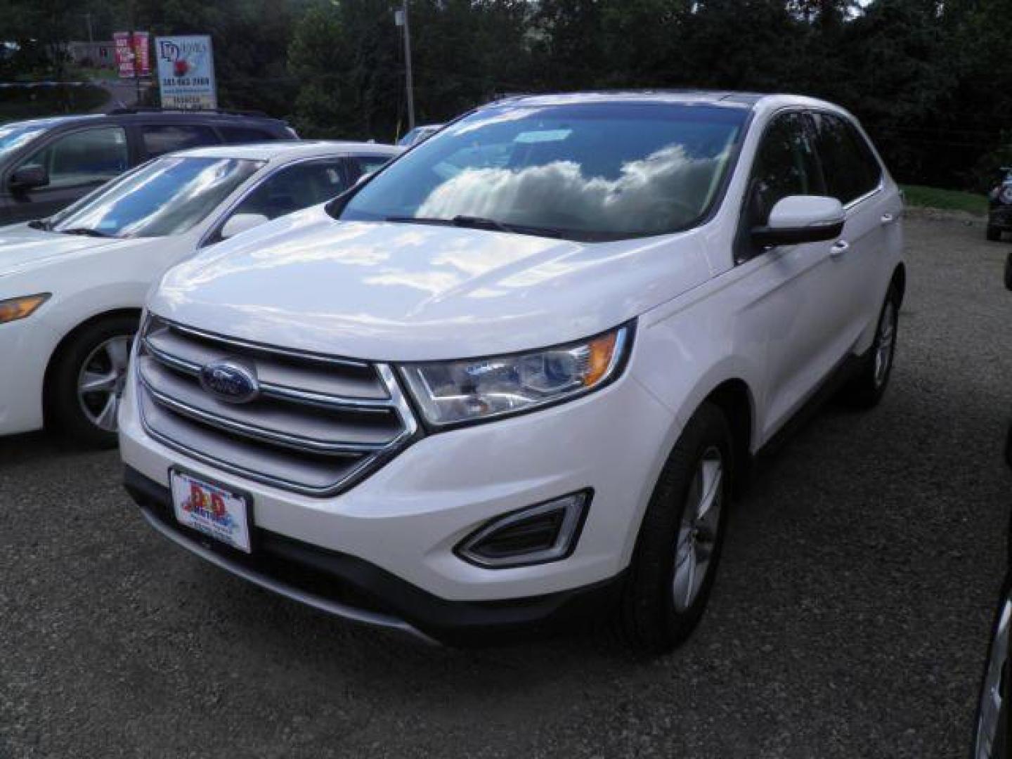 2016 WHITE Ford Edge SEL (2FMPK4J80GB) with an 3.5L V6 engine, AT transmission, located at 19521 New George's Creek Rd SW, Barton, MD, 21521, (301) 463-2404, 39.524323, -79.017906 - Photo#0