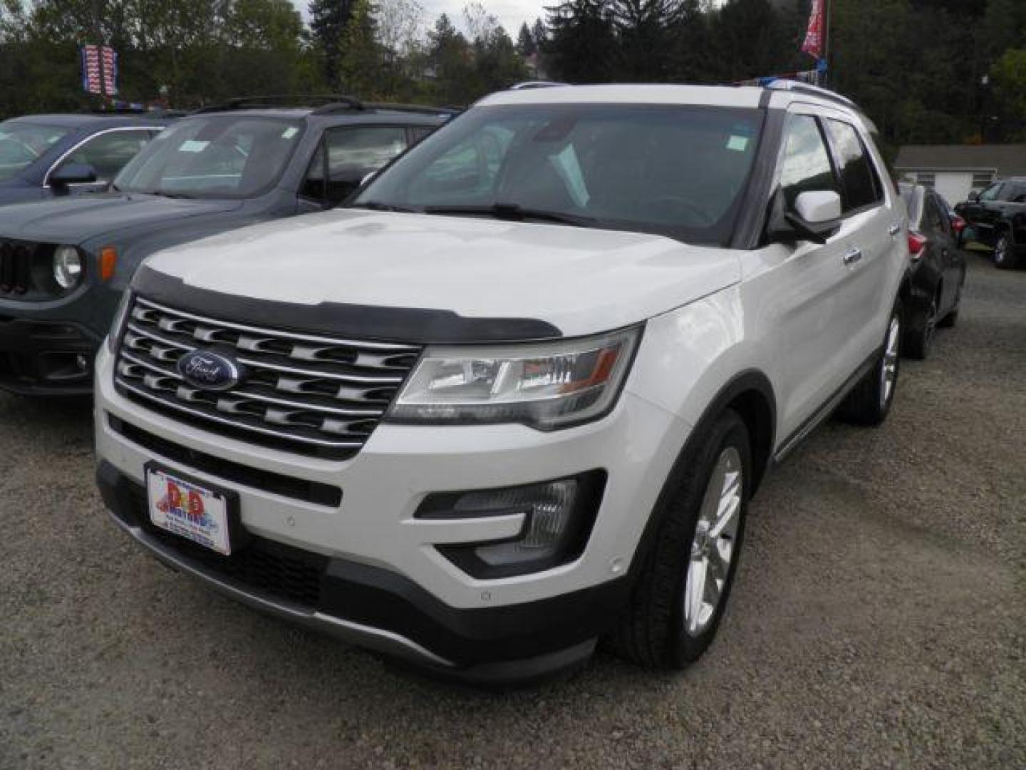 2016 White Ford Explorer Limited (1FM5K8F87GG) with an 3.5L V6 engine, AT transmission, located at 15520 McMullen Hwy SW, Belair, MD, 21502, (301) 729-3700, 39.581375, -78.846451 - Photo#0