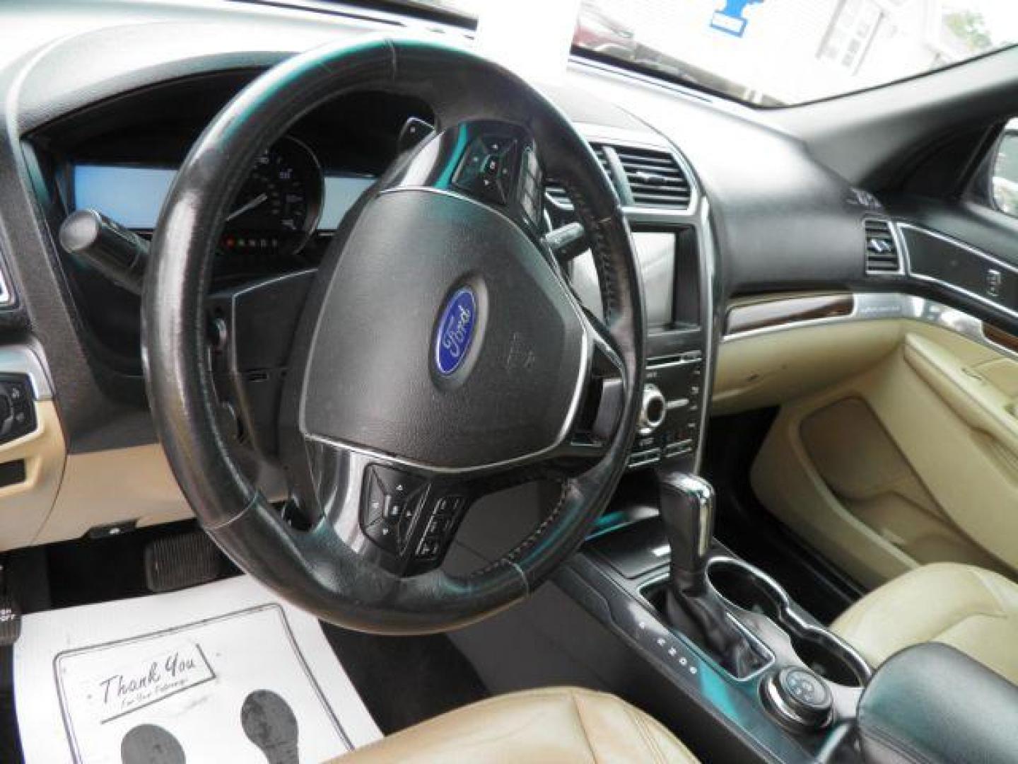 2016 White Ford Explorer Limited (1FM5K8F87GG) with an 3.5L V6 engine, AT transmission, located at 15520 McMullen Hwy SW, Belair, MD, 21502, (301) 729-3700, 39.581375, -78.846451 - Photo#2