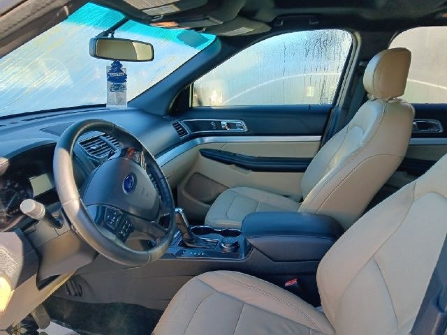 2016 BEIGE Ford Explorer XLT (1FM5K8D87GG) with an 2.3L L4 engine, AT transmission, located at 15520 McMullen Hwy SW, Belair, MD, 21502, (301) 729-3700, 39.581375, -78.846451- Photo#1