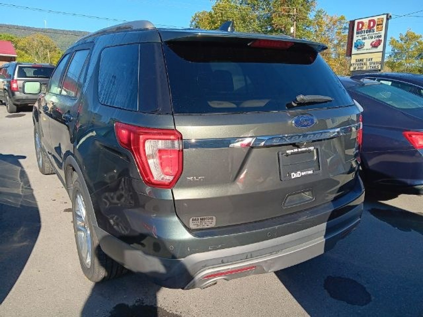 2016 BEIGE Ford Explorer XLT (1FM5K8D87GG) with an 2.3L L4 engine, AT transmission, located at 15520 McMullen Hwy SW, Belair, MD, 21502, (301) 729-3700, 39.581375, -78.846451- Photo#5